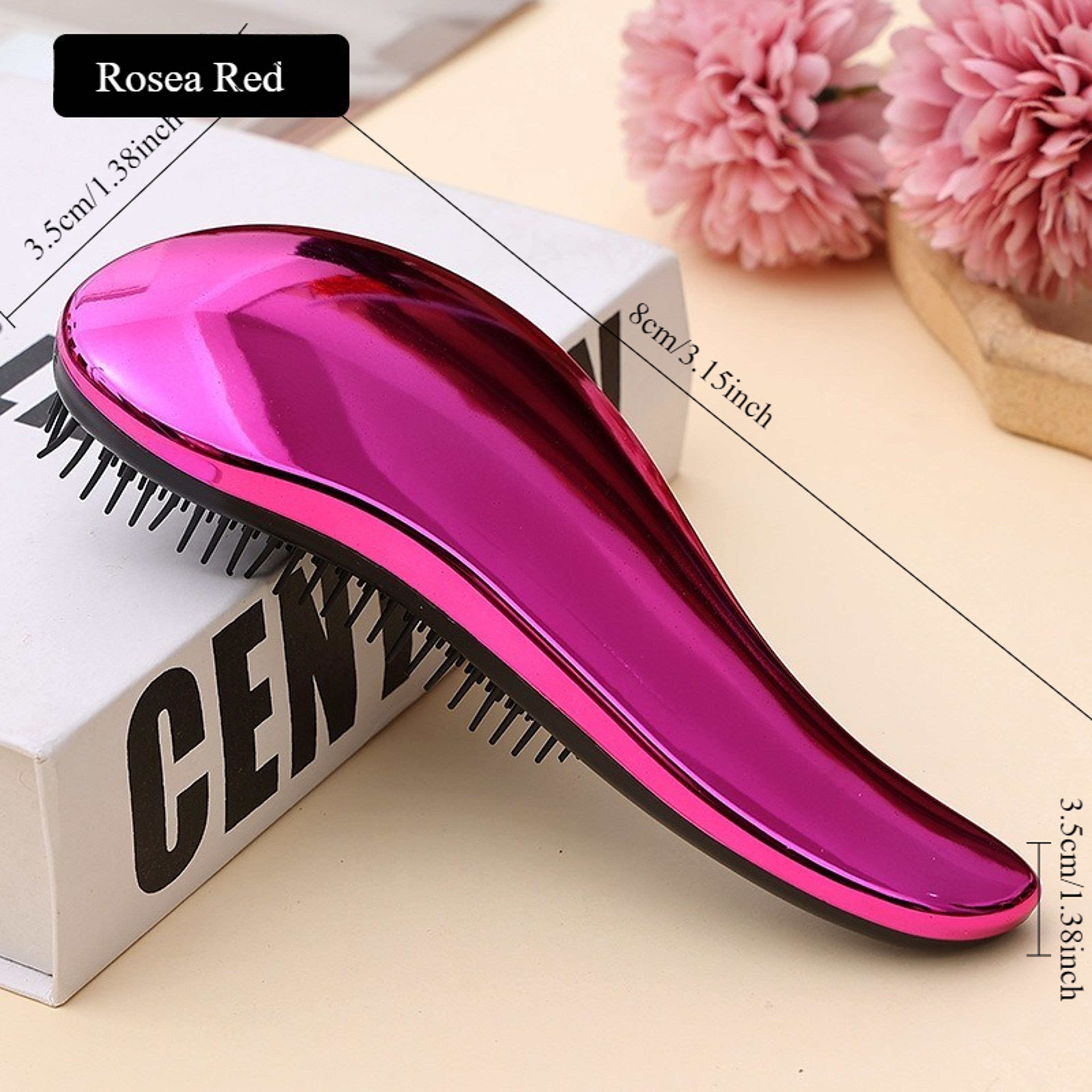 Floating Dog Grooming Brush  Pet Massage Comb For Shedding Bathing  Daily Grooming 5