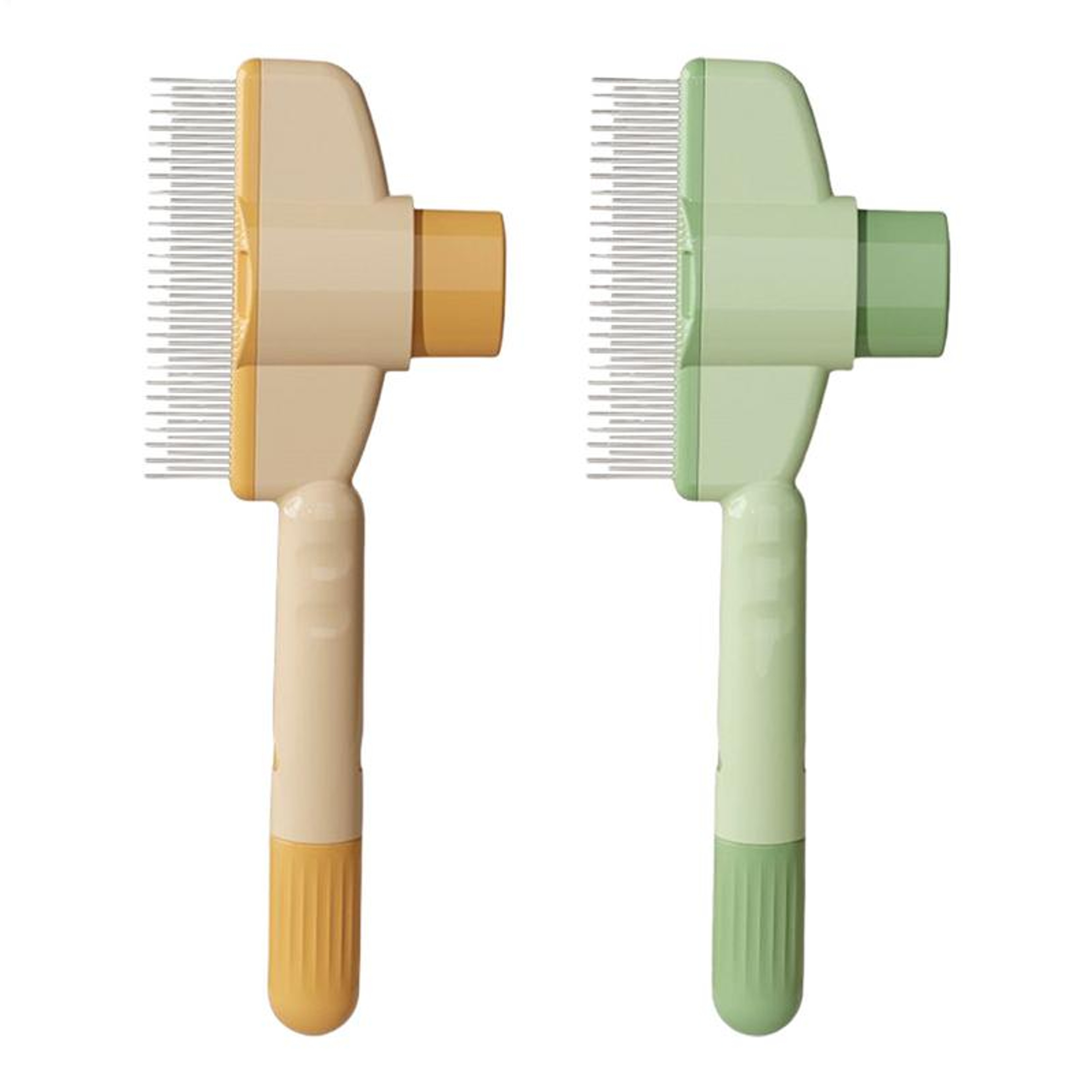 Self Cleaning Slicker Brush For Dogs  Cats Pet Grooming Brush With Deshedding  Detangling 0
