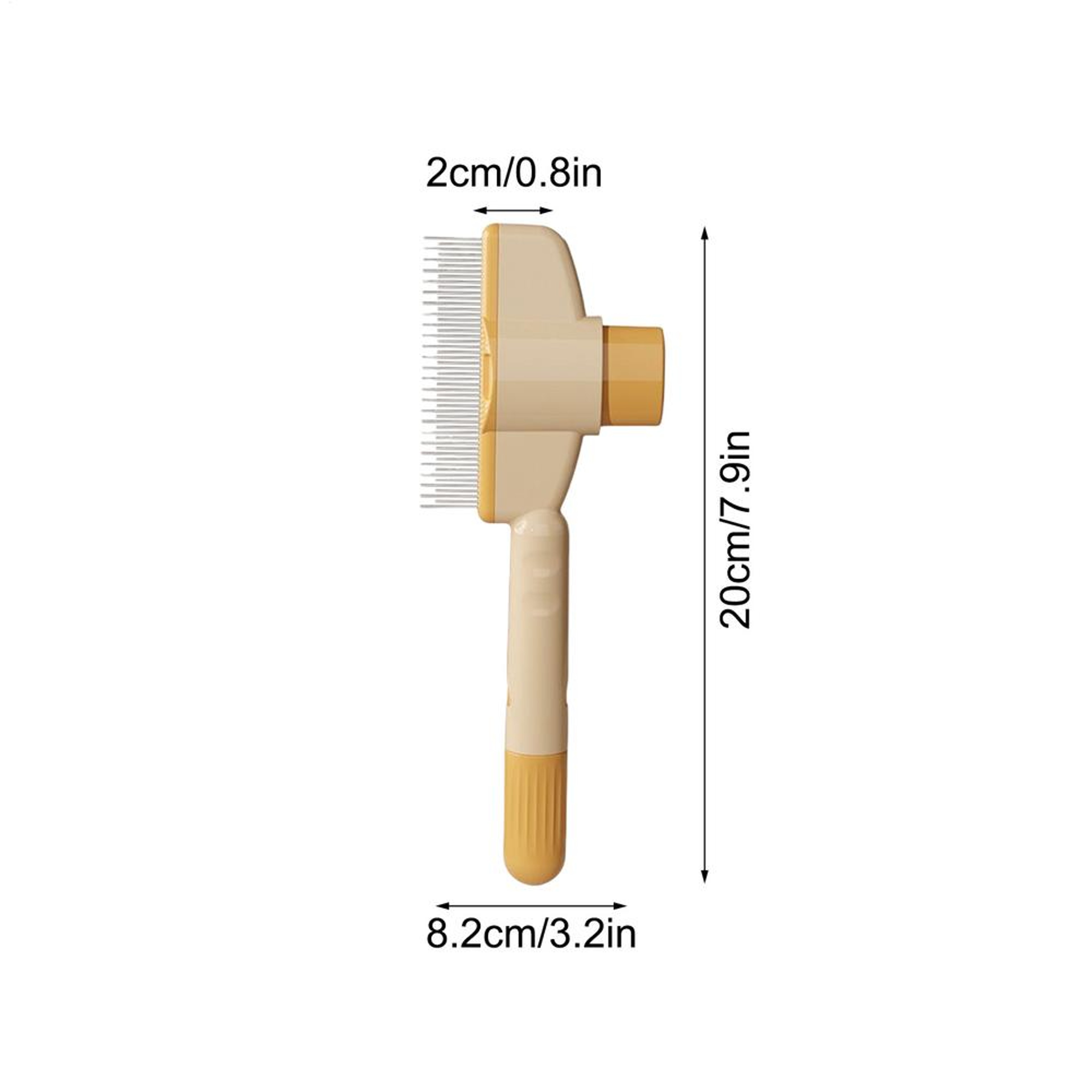 Self Cleaning Slicker Brush For Dogs  Cats Pet Grooming Brush With Deshedding  Detangling 5