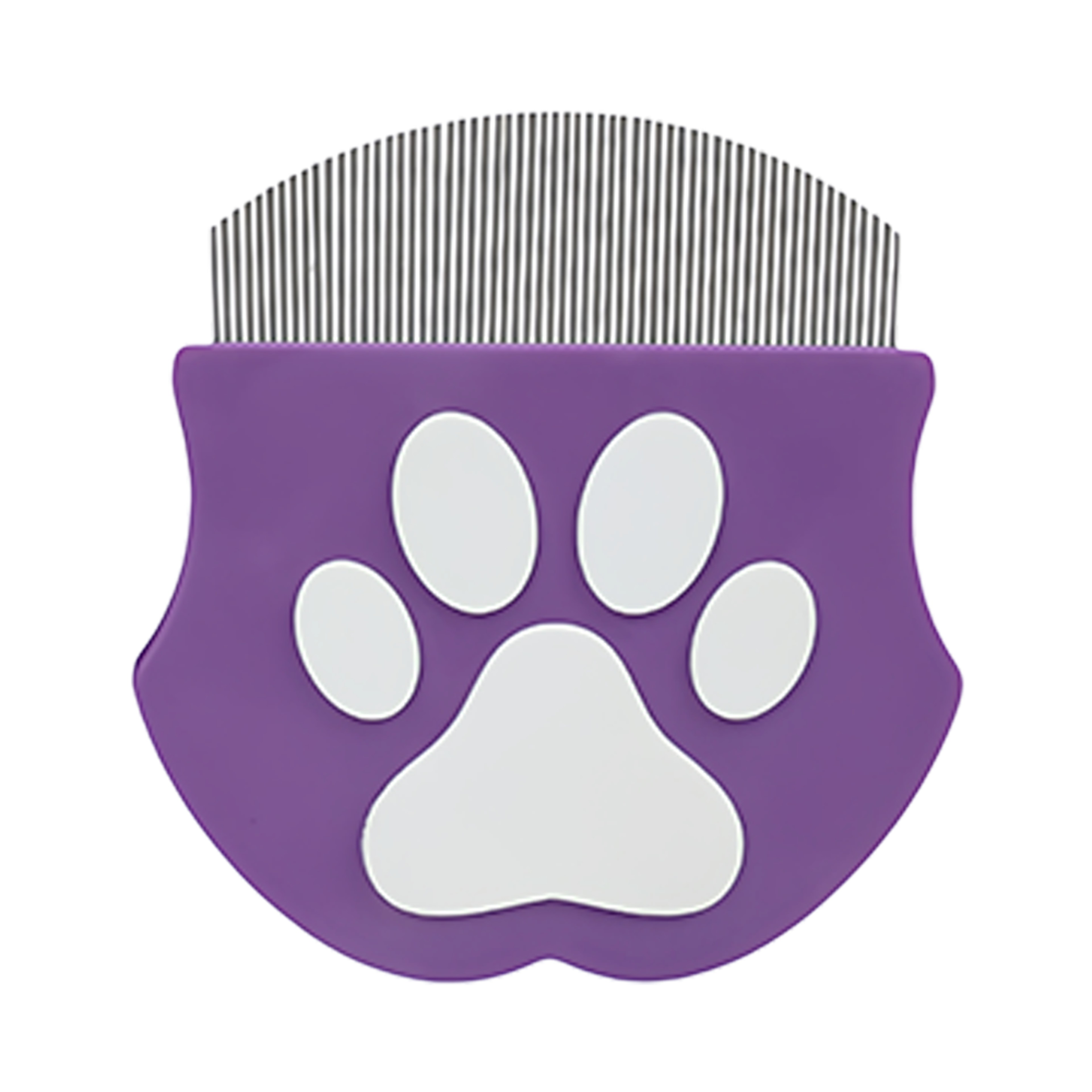 Curved Pet Grooming Comb for Cats & Dogs Fine Tooth Cat Flea Comb & Facial Deshedding Tool – view 8
