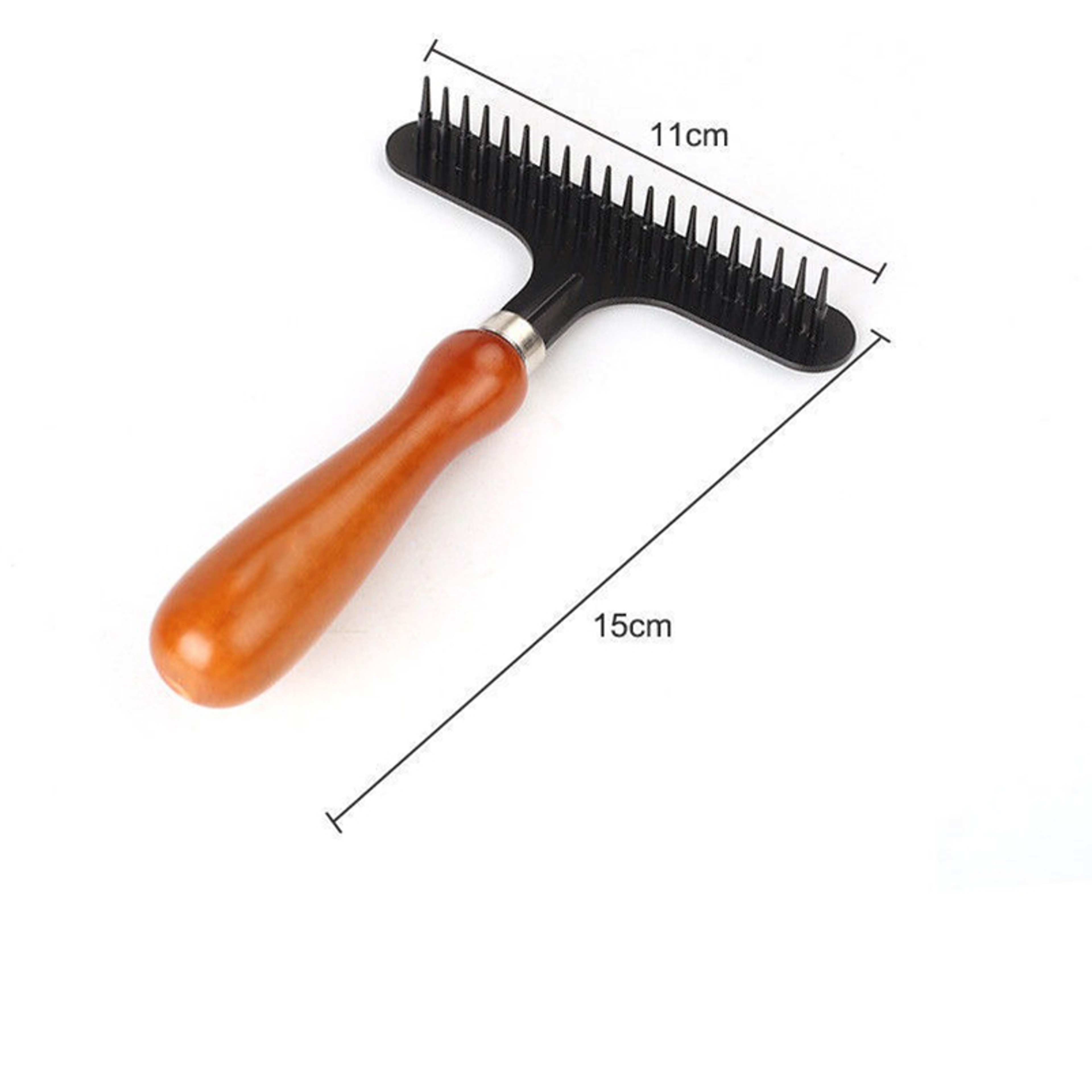 Premium Dog Deshedding Brush & Undercoat Rake for Dogs and Cats Professional Pet Grooming Tool – view 6