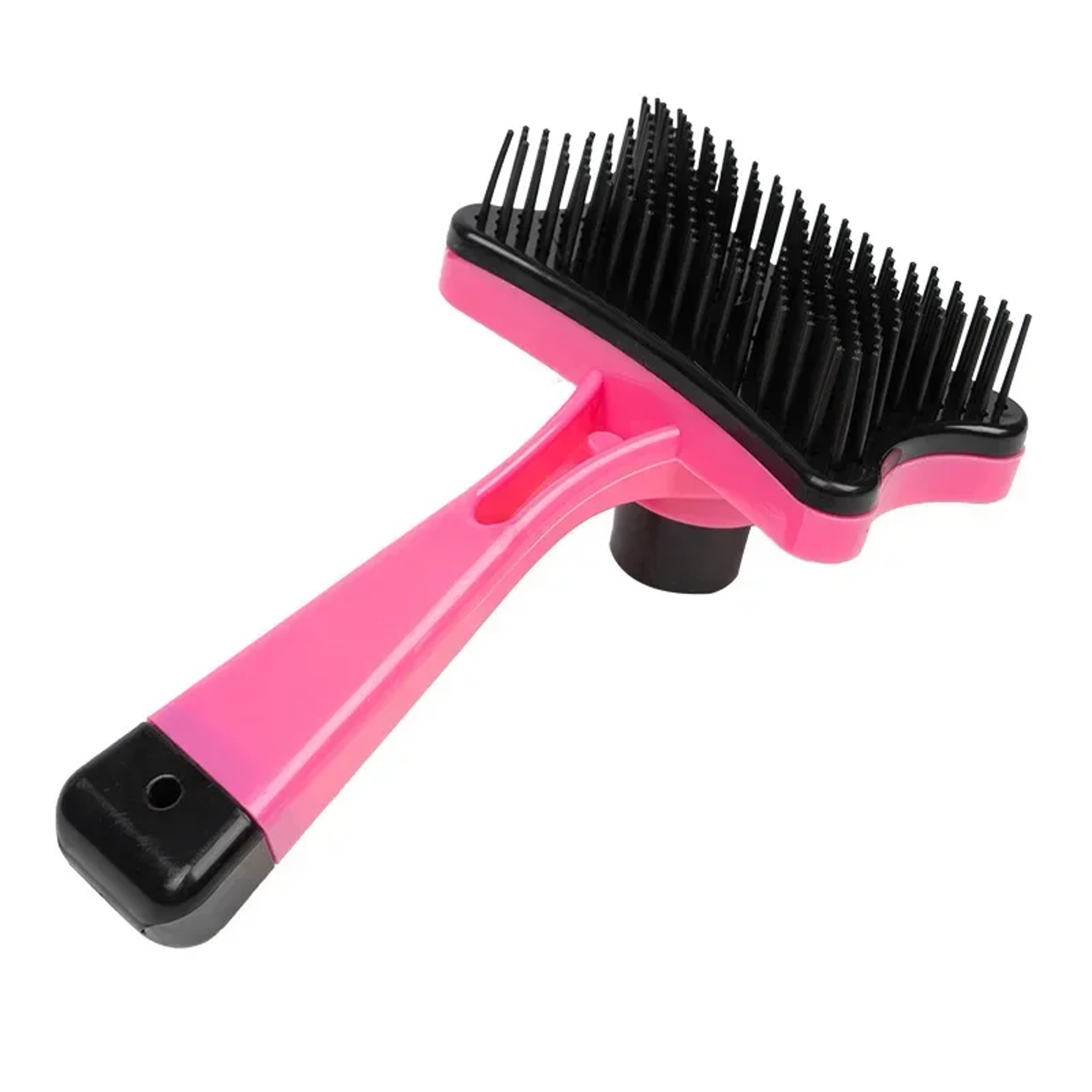 Self Cleaning Slicker Brush for Cats & Dogs One Click Pet Grooming Brush with Massage Pins – view 7