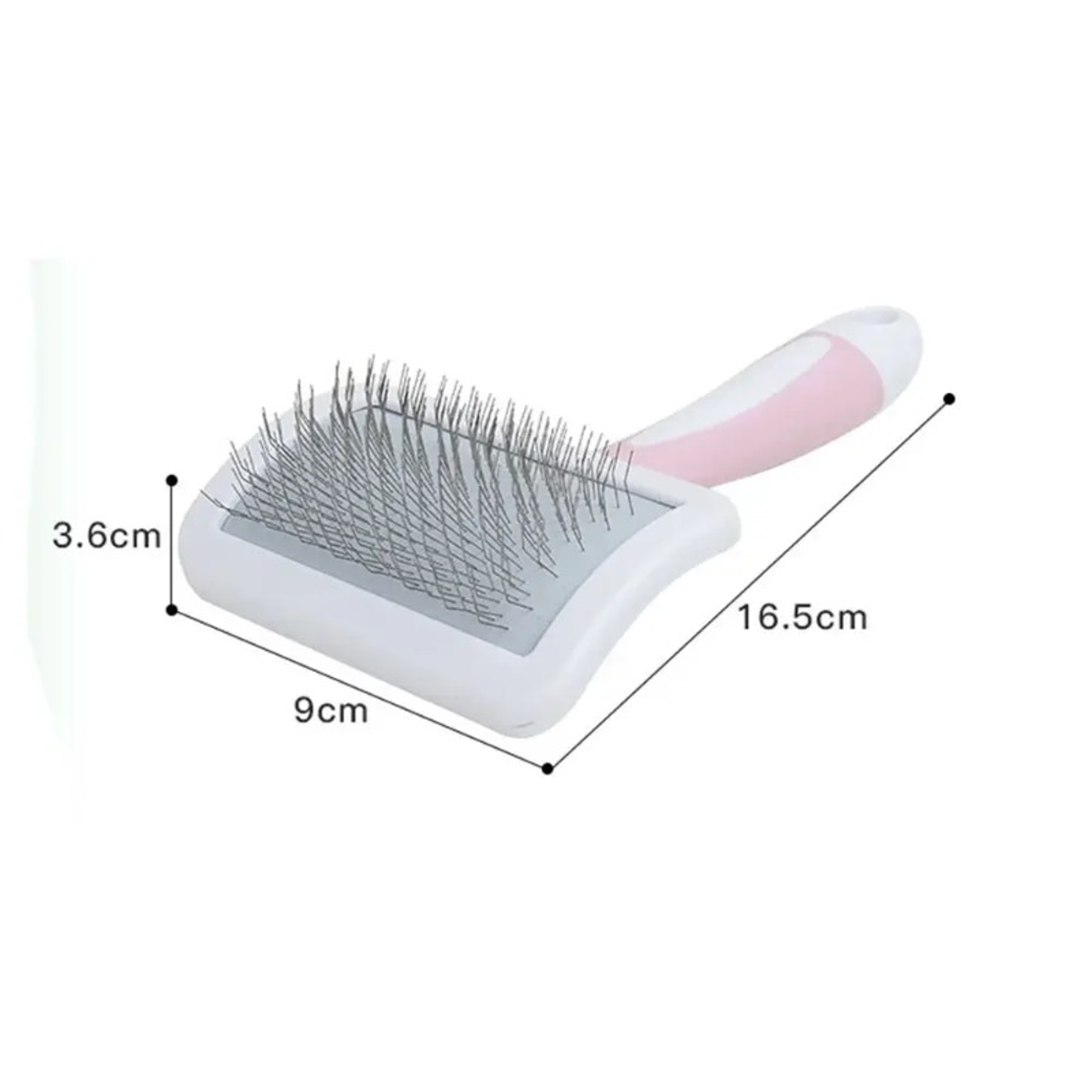 Gentle Pet Grooming Brush for Dogs & Cats Self-Cleaning Slicker Brush Hair Remover – view 6