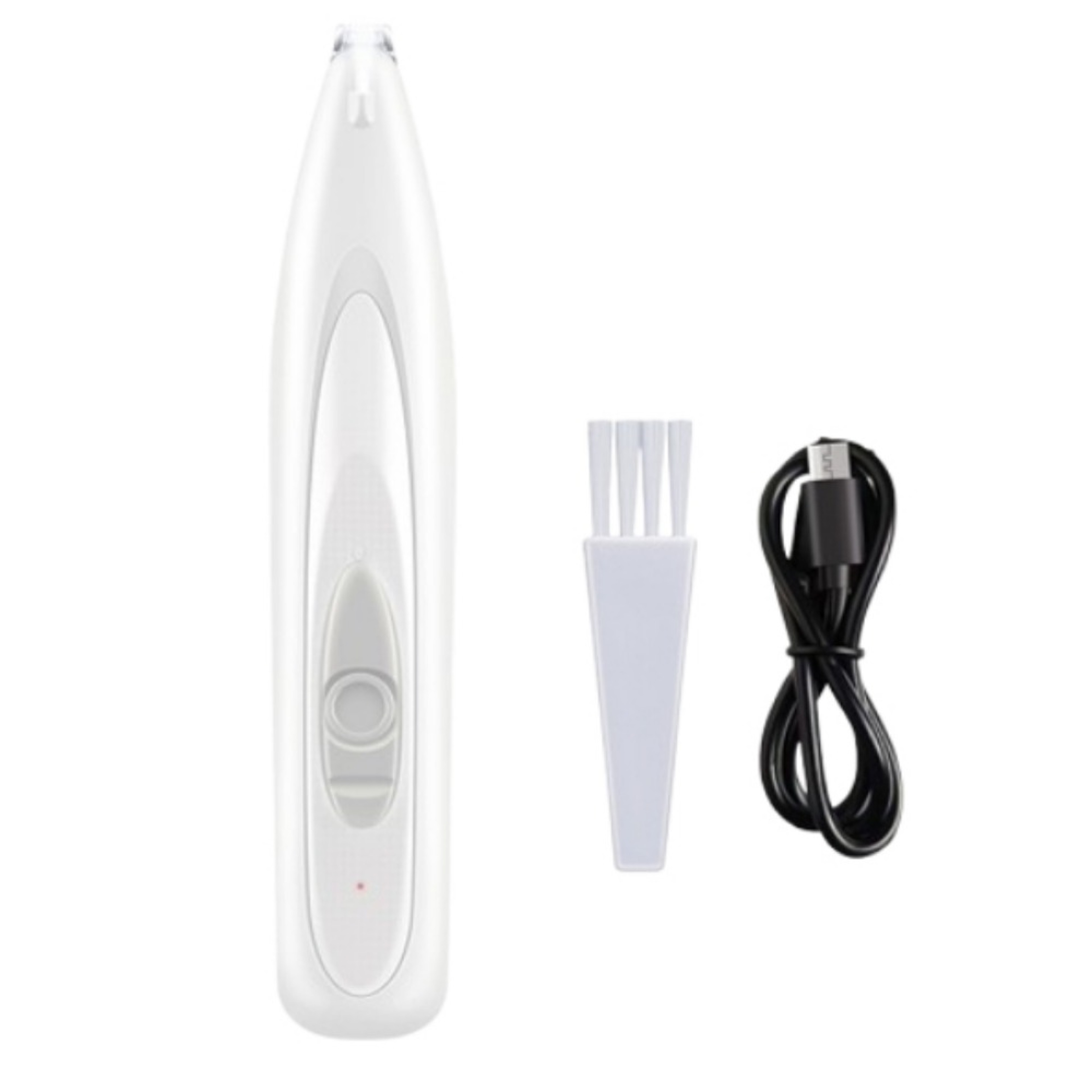LED Pet Paw Trimmer USB Rechargeable Waterproof Dog  Cat Paw Grooming Clipper With Display 7