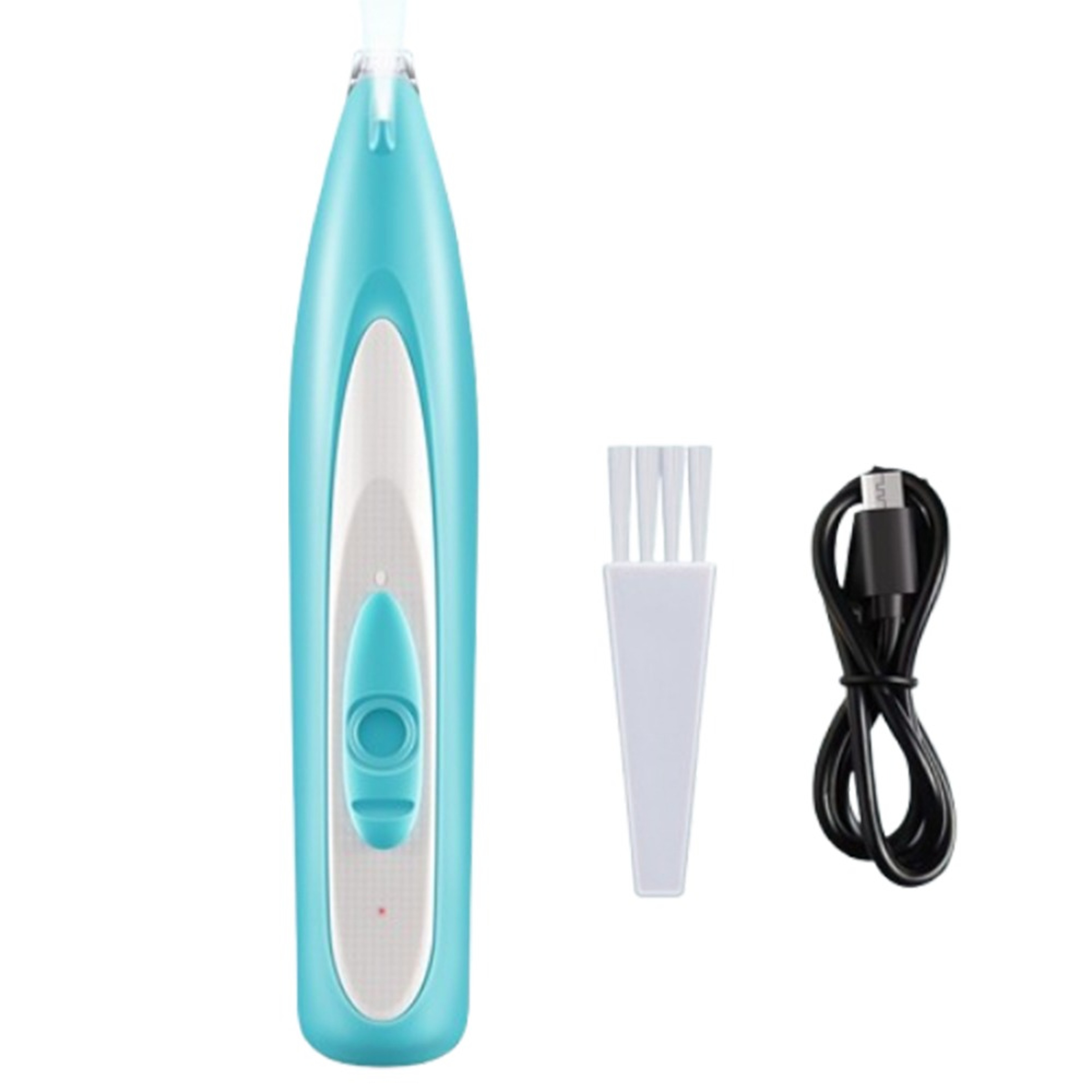 LED Pet Paw Trimmer USB Rechargeable Waterproof Dog  Cat Paw Grooming Clipper With Display 8