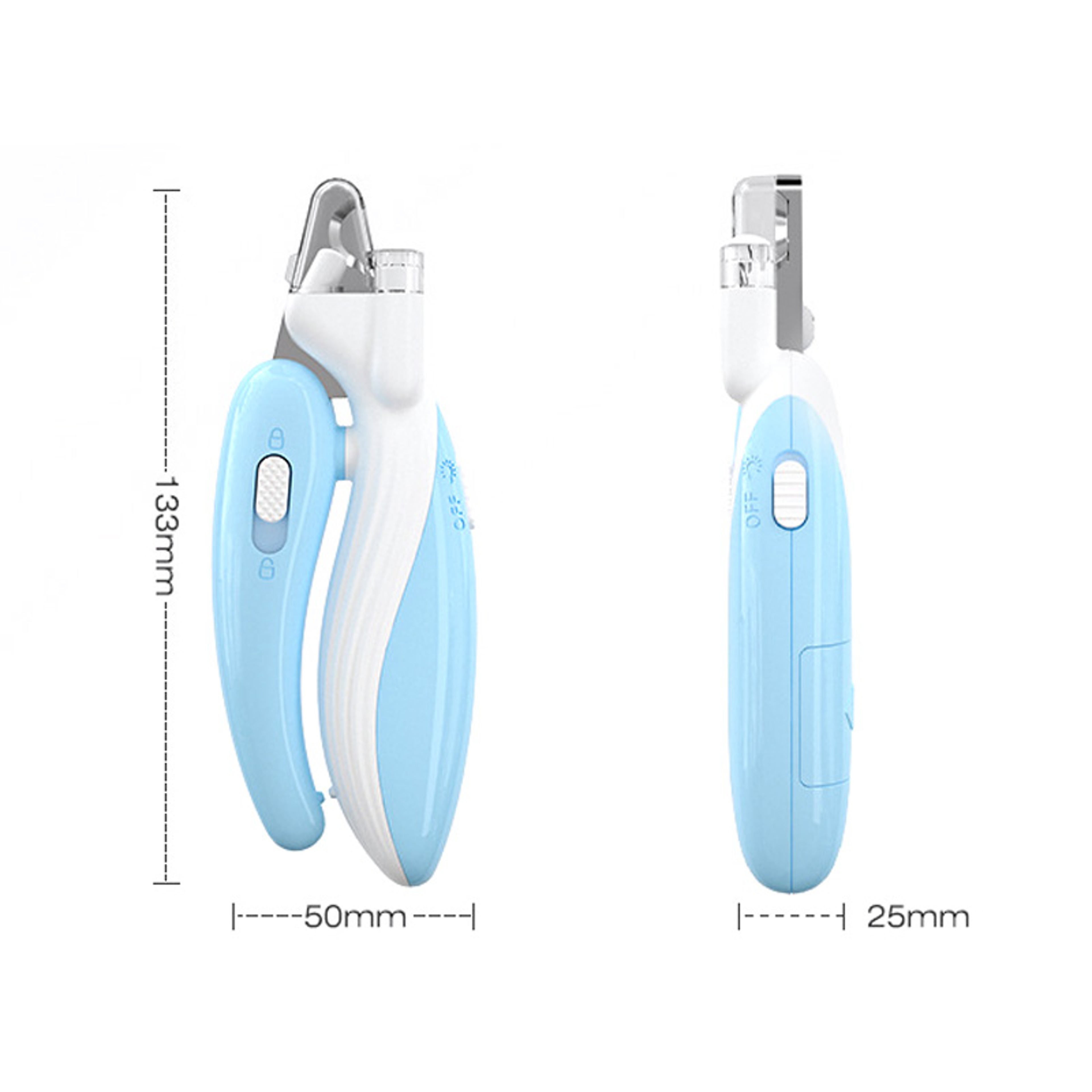 LED Pet Nail Clippers for Dogs & Cats Safe Professional Pet Nail Trimmer with Precision Blade – view 6