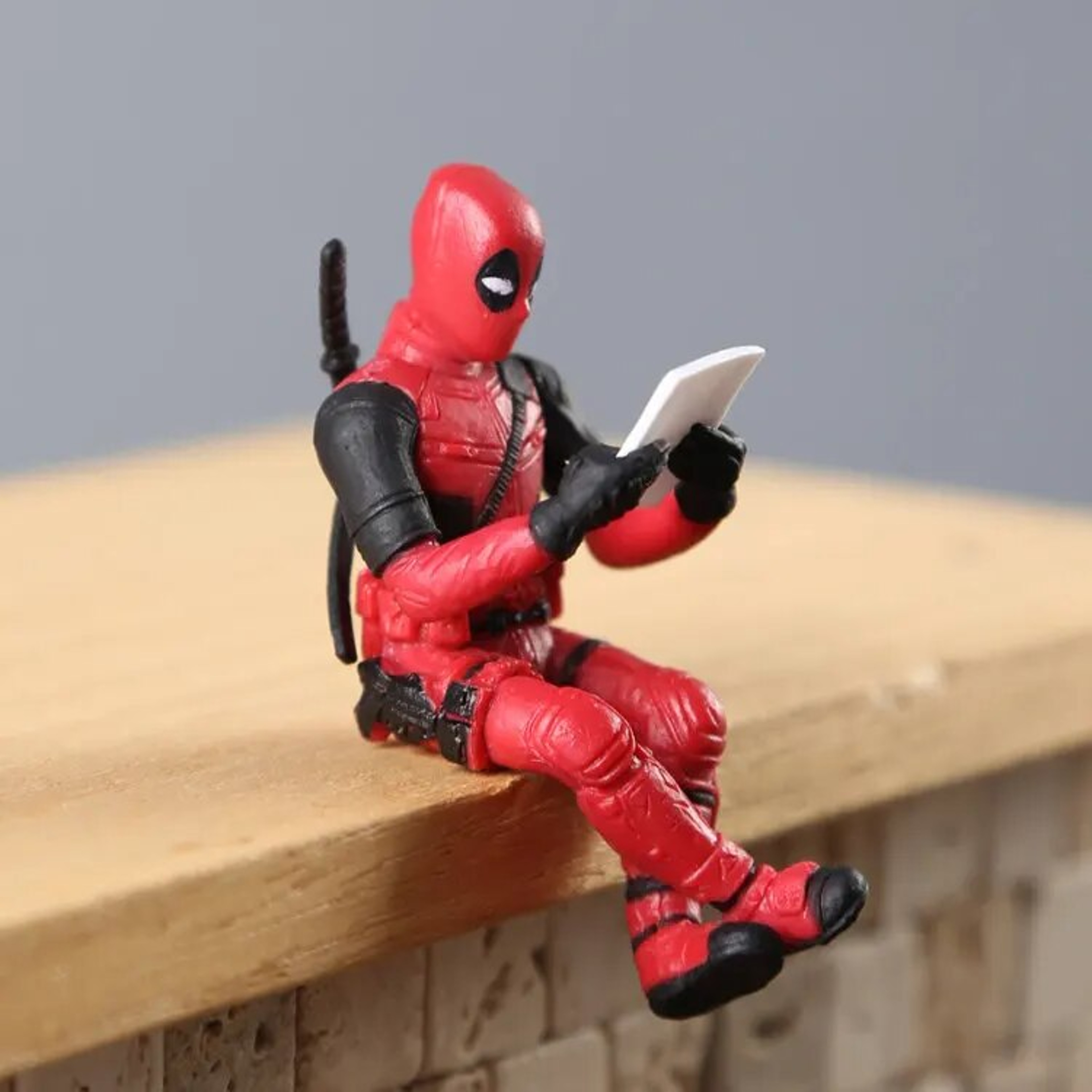 3k3cDisneyDeadpoolCarInteriorVehicleModelMiniFigureCarInteriorDecorationRoomToysModelB