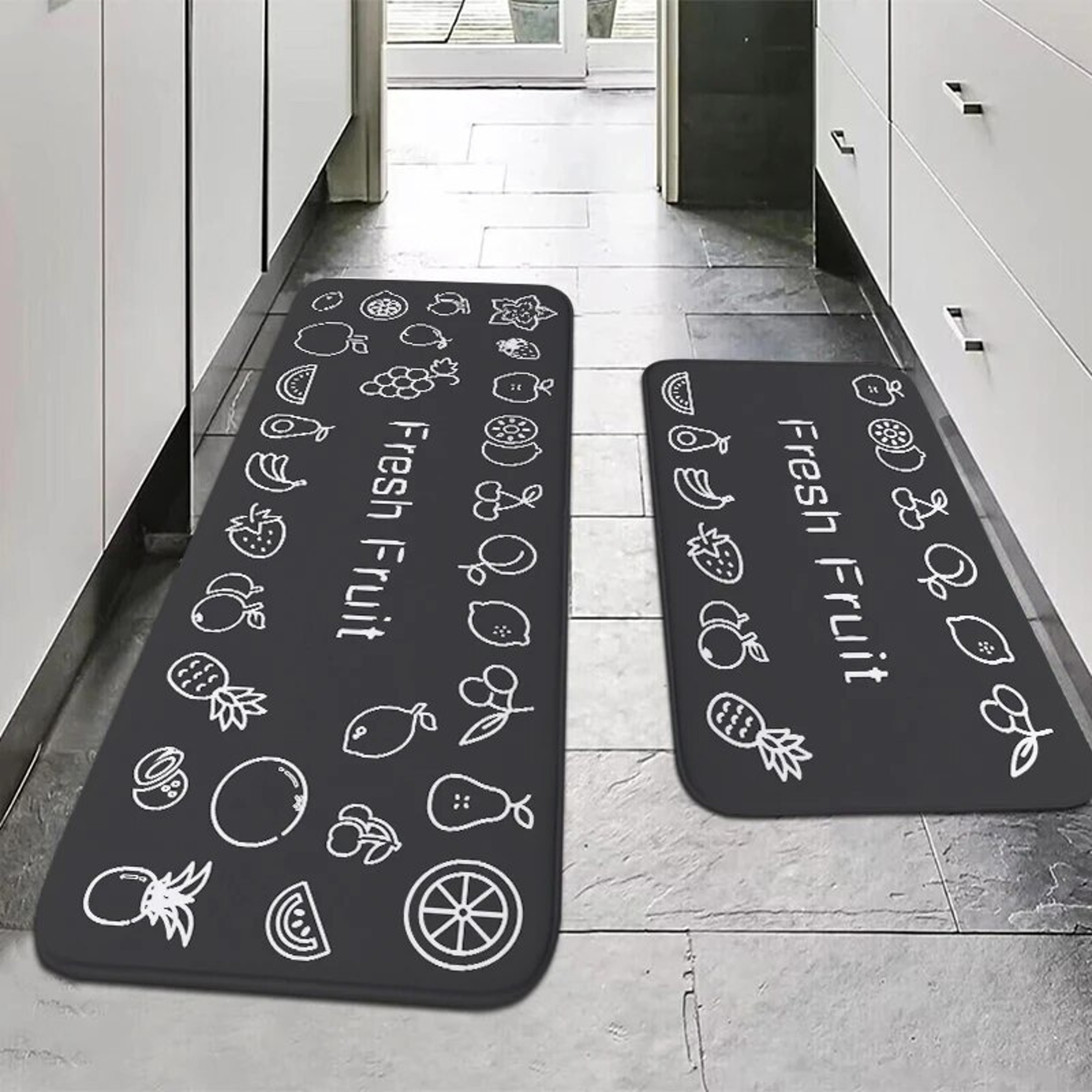Multi Purpose Sponge Water Absorption Mat Anti Slip Kitchen Bathroom Floor Mat, Machine Washable – view 7