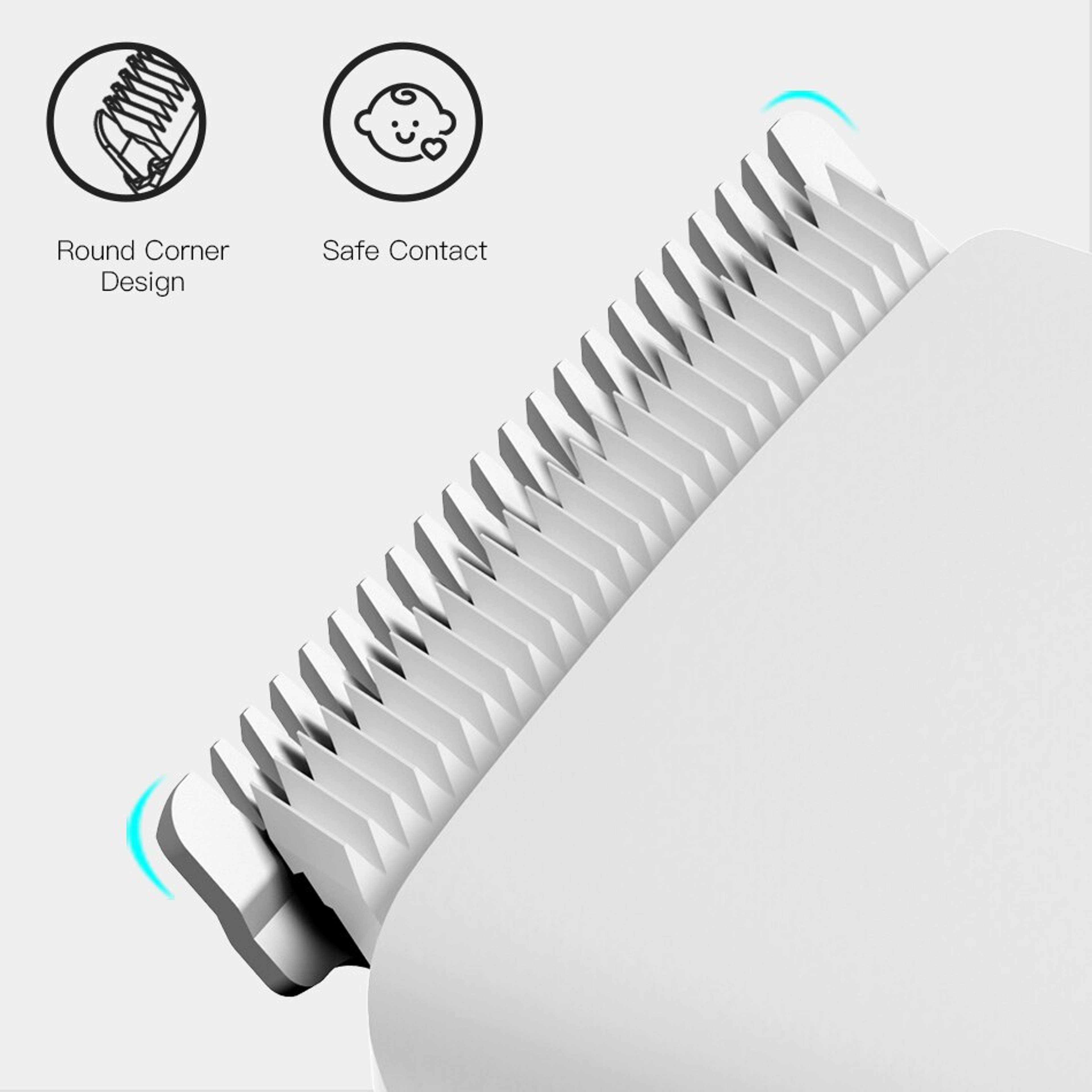 ENCHEN Boost Electric Hair Clipper Professional Cordless Ceramic Trimmer With Type C Charging 3