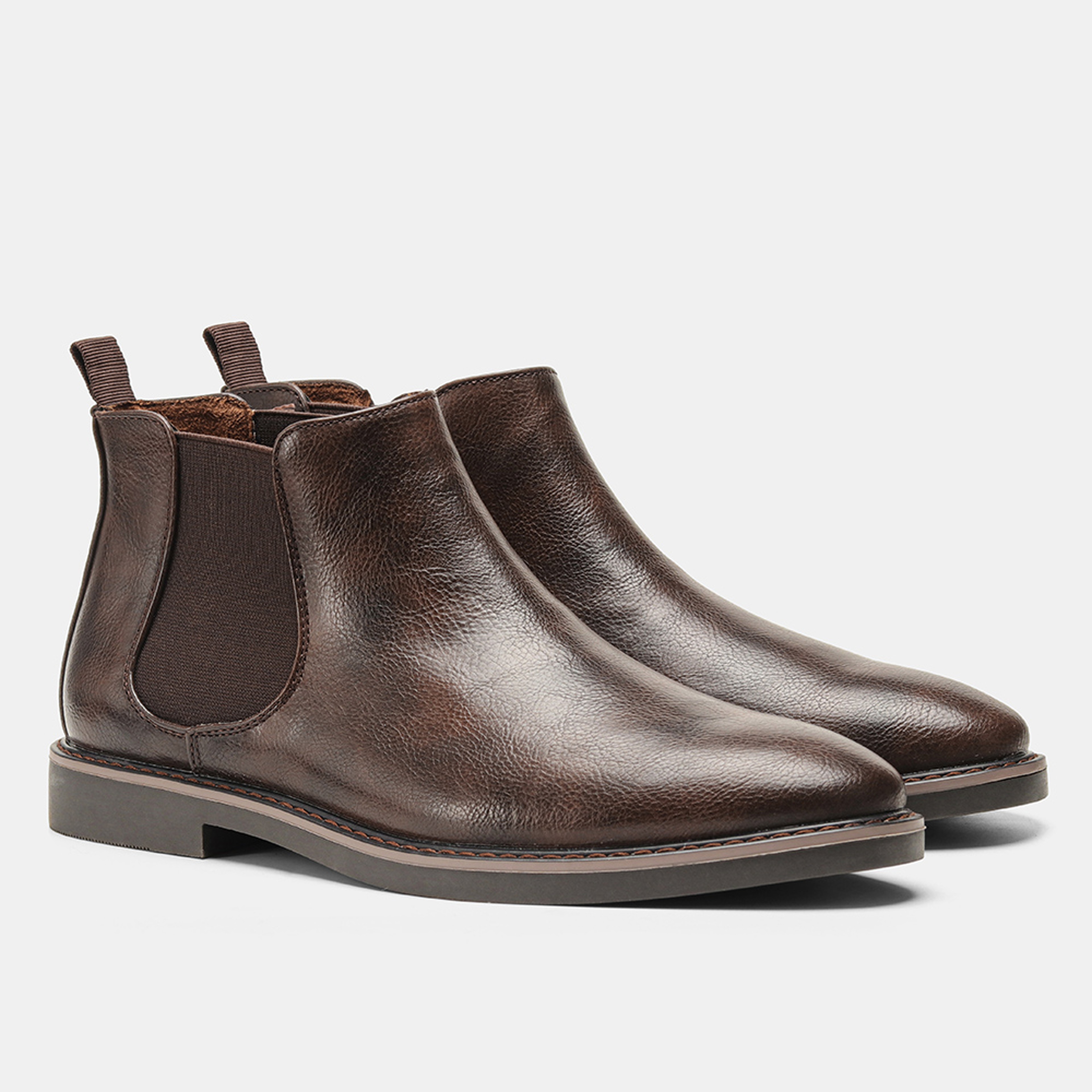 Classic Leather Chelsea Boots for Men Comfortable & Stylish Ankle Boots for Smart Casual & Winter Wear – view 7