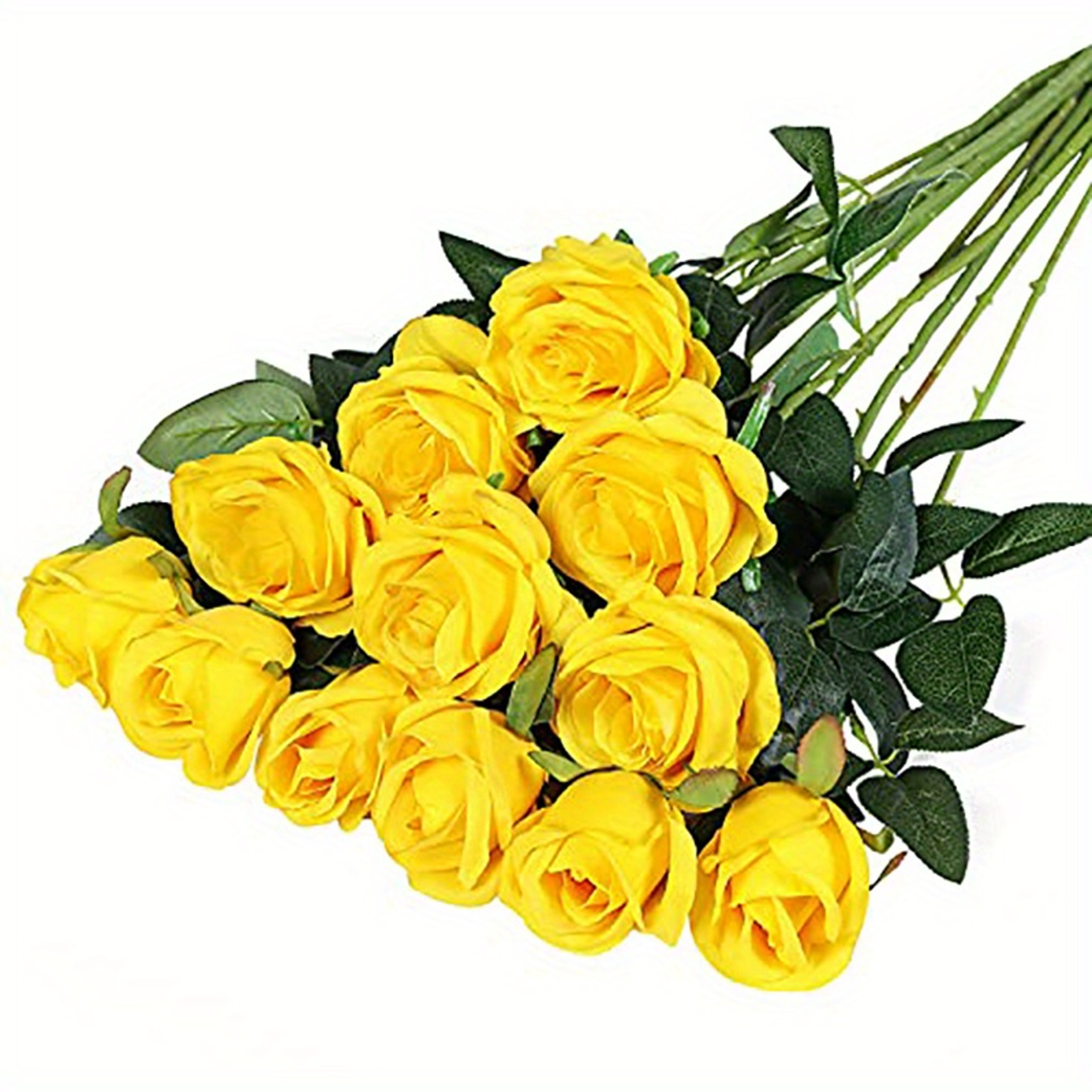 Realistic Artificial Rose Bouquet, Wedding Decor, Birthdays, Floral Arrangements, Home Decor – view 16