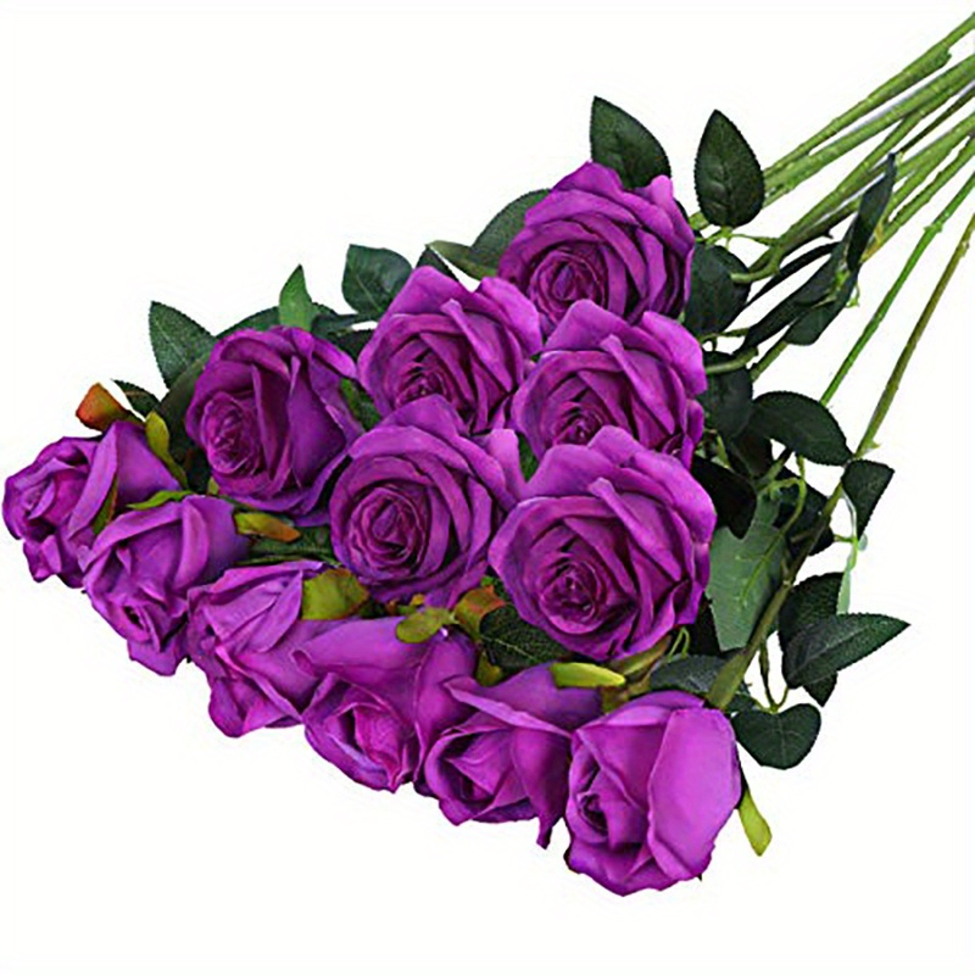 Realistic Artificial Rose Bouquet, Wedding Decor, Birthdays, Floral Arrangements, Home Decor – view 14