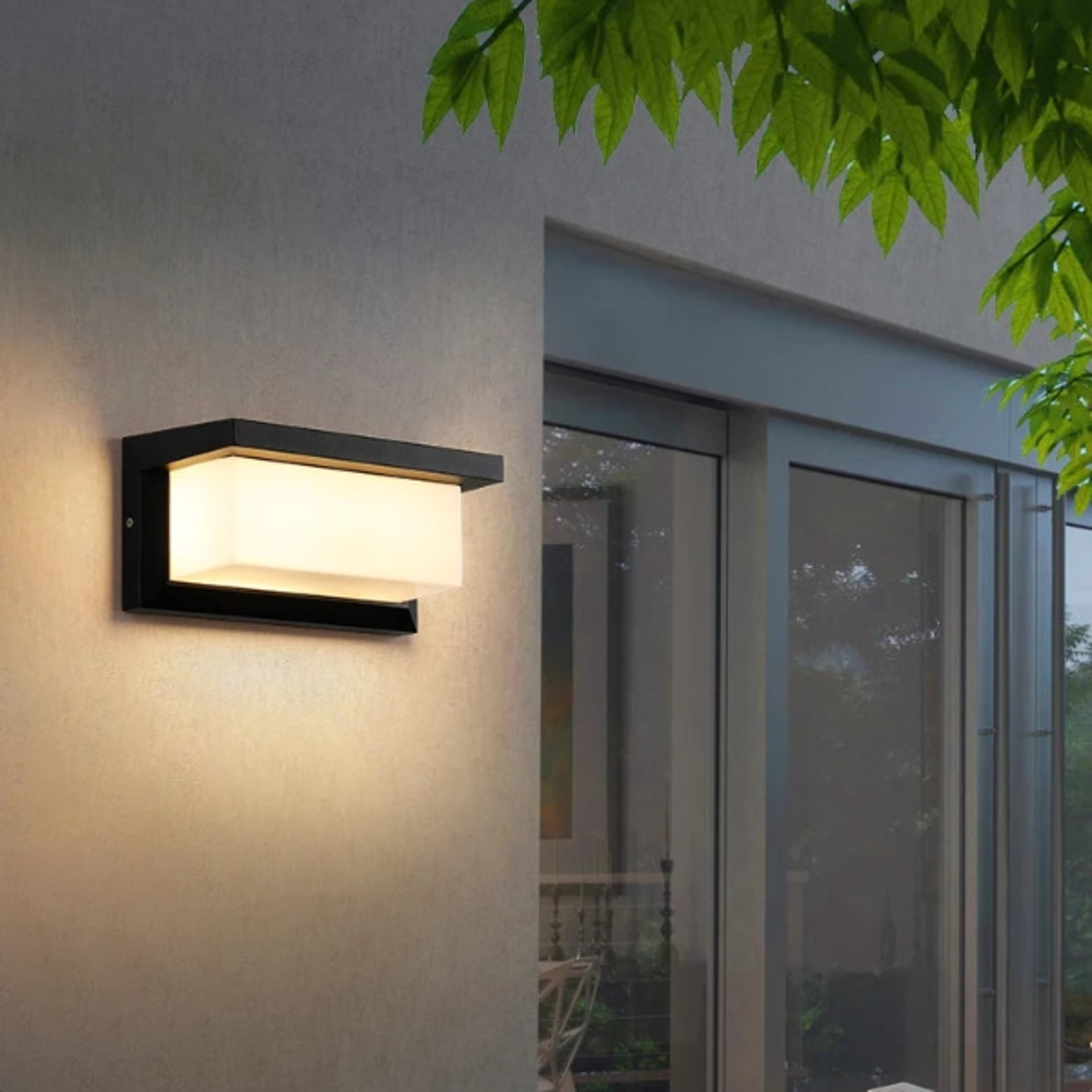 WC9JLedOutdoorWallLightWaterproofIP65MotionSensorLedOutdoorLightingPorchLightsBalconyG