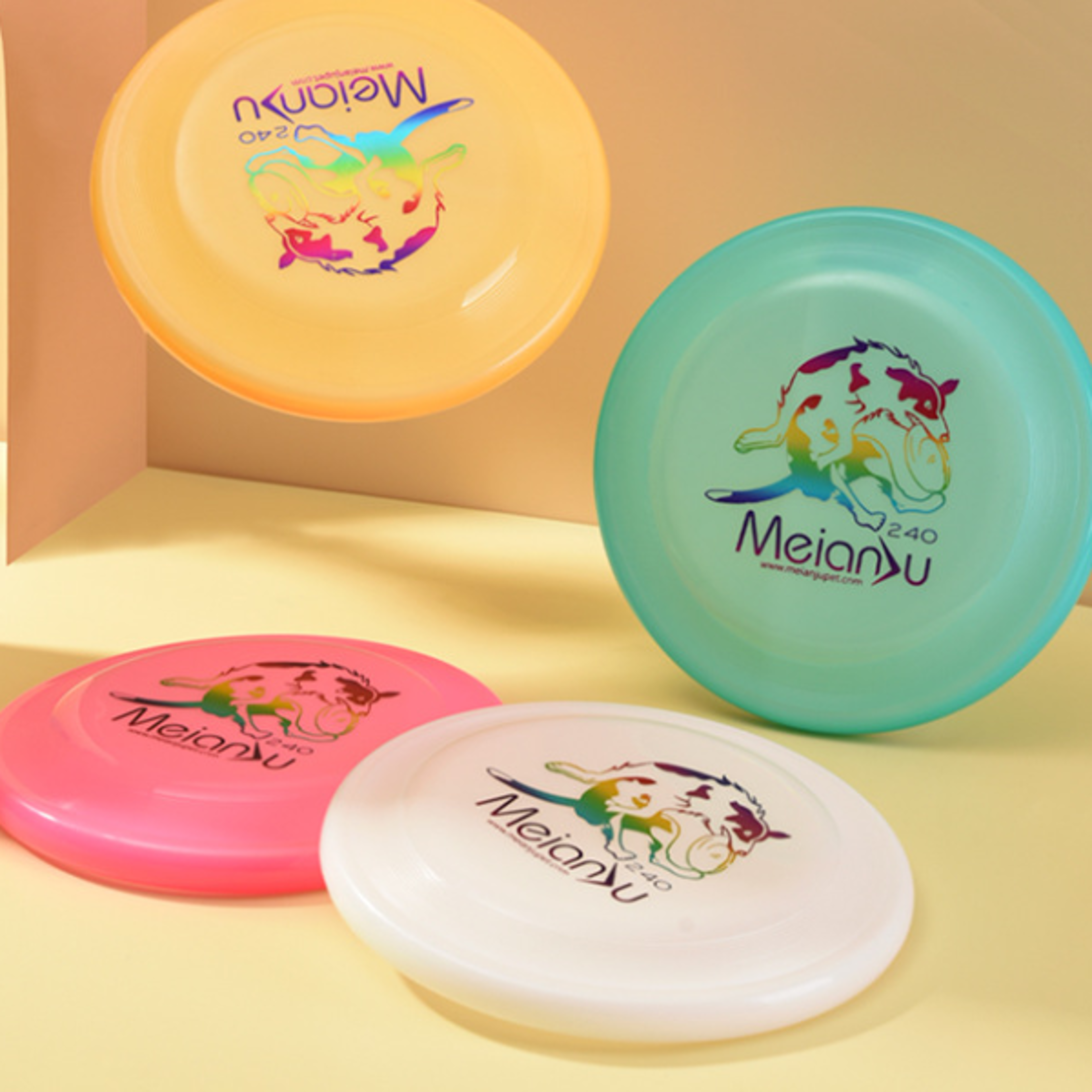 Outdoor Interactive Flying Disc Toy for Dogs Bite Resistant Puppy Training Aid