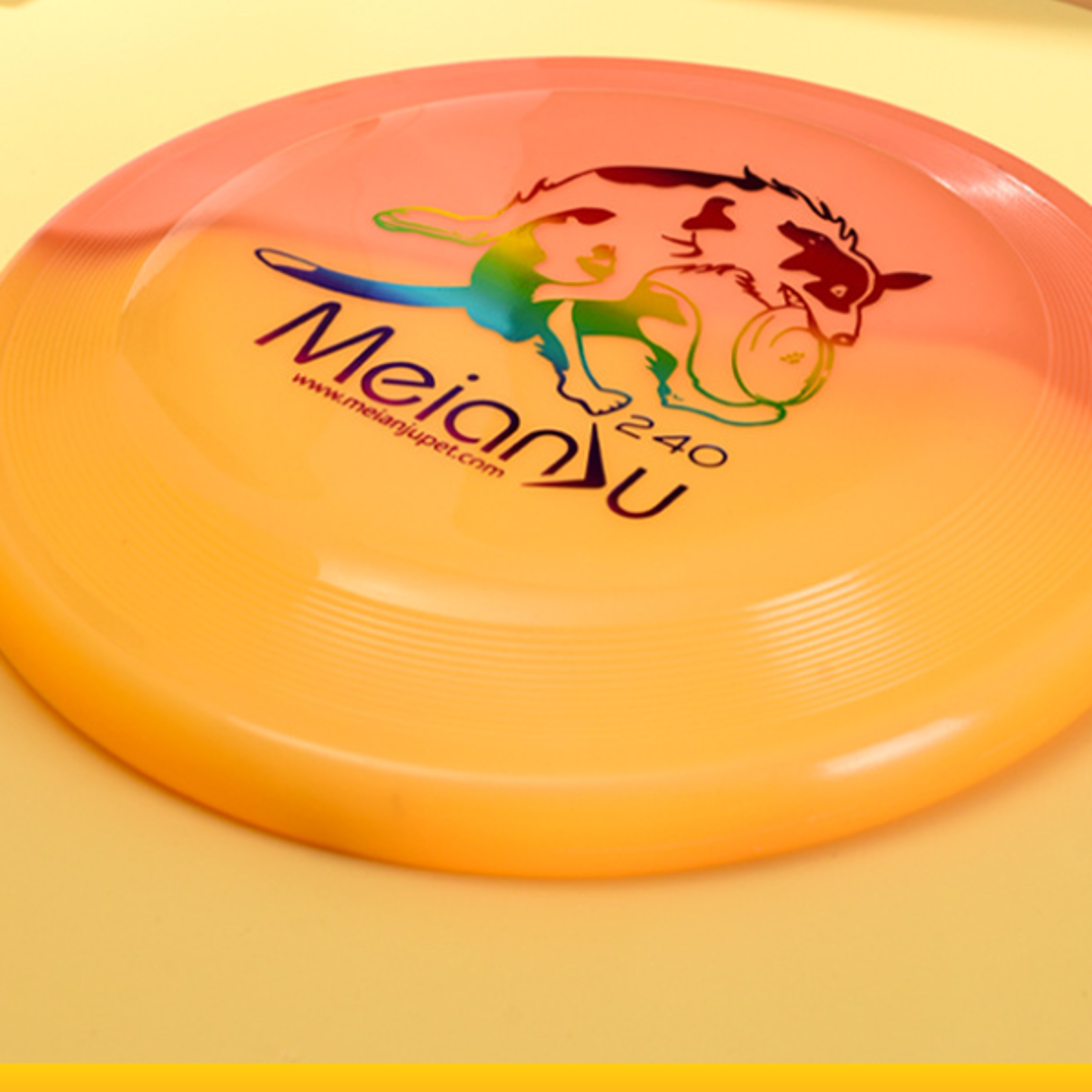 Outdoor Interactive Flying Disc Toy for Dogs Bite Resistant Puppy Training Aid