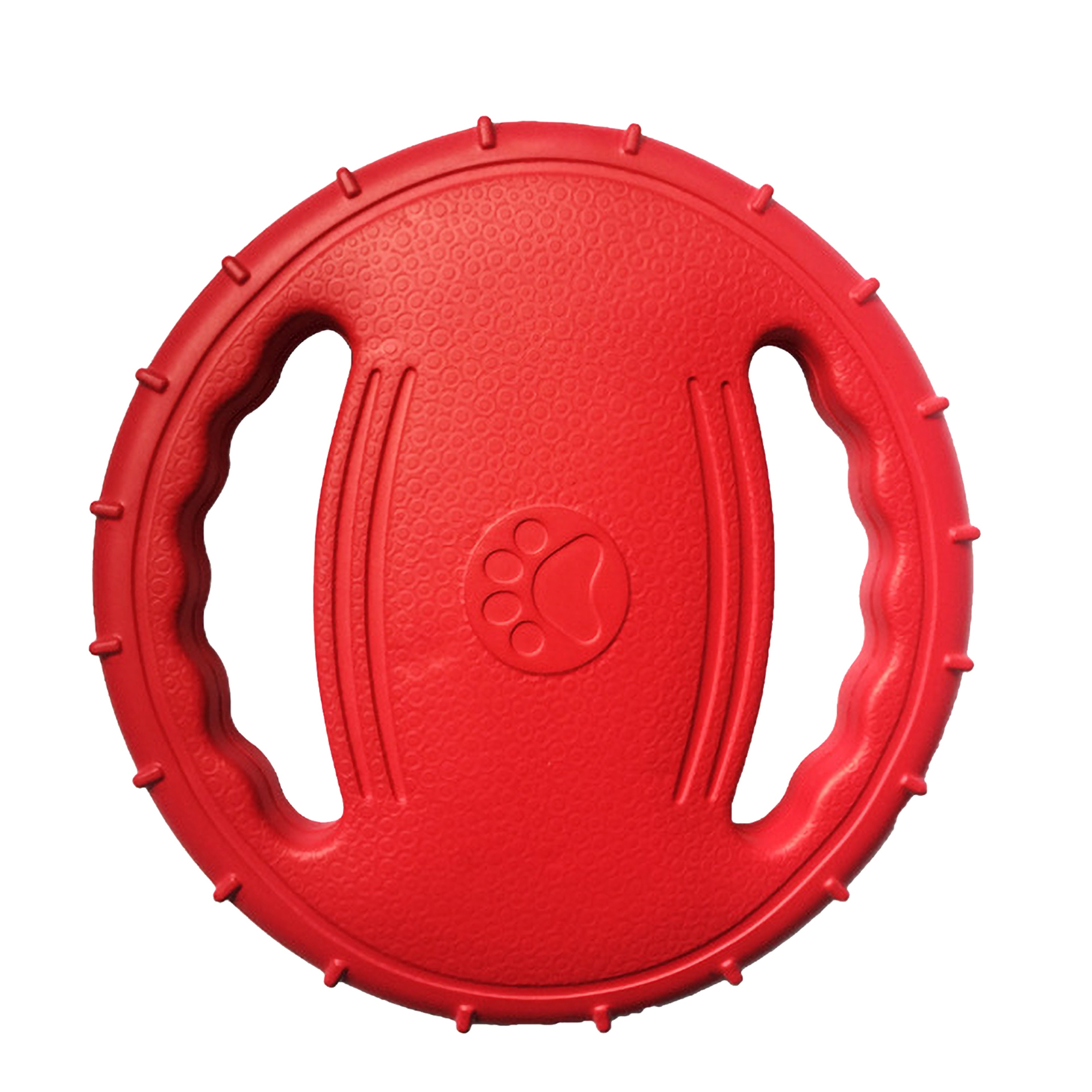 Dog Flying Disc With Double Handles Durable Toy For Dog Training And Outdoor Fun 6
