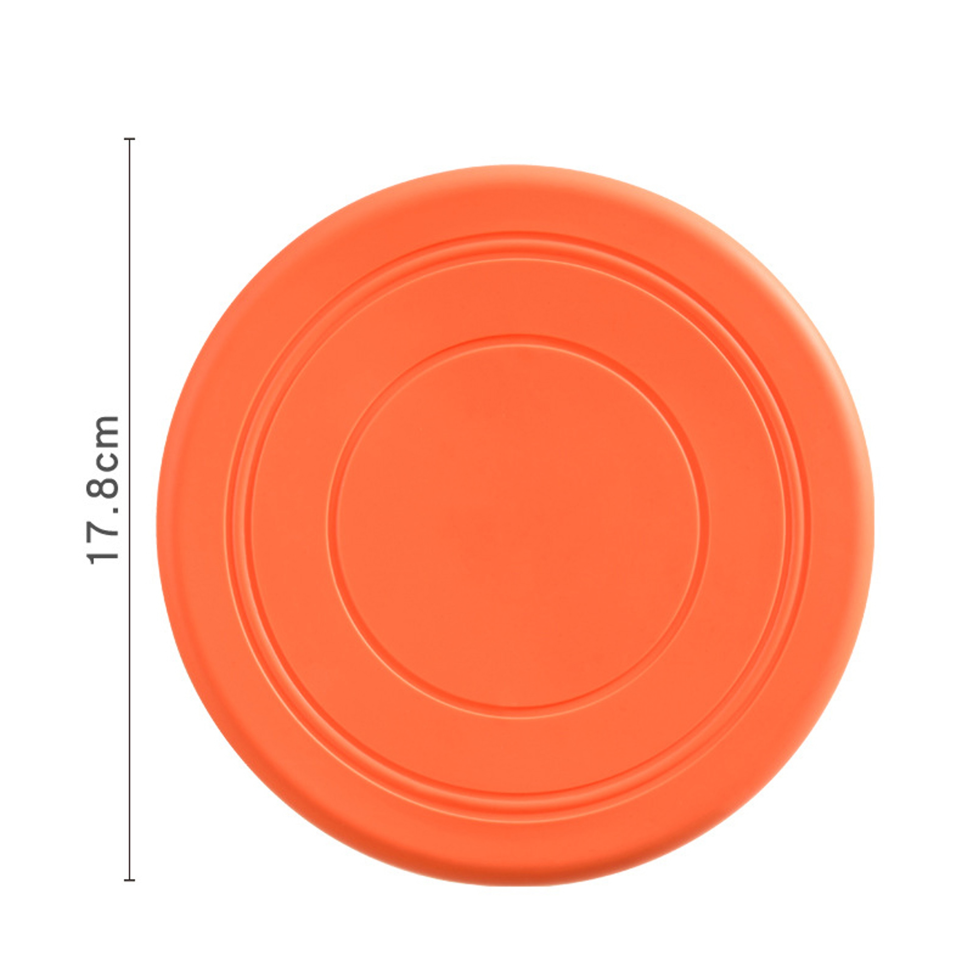 Soft Silicone Dog Flying Disc Interactive Fetch Toy For Training 3