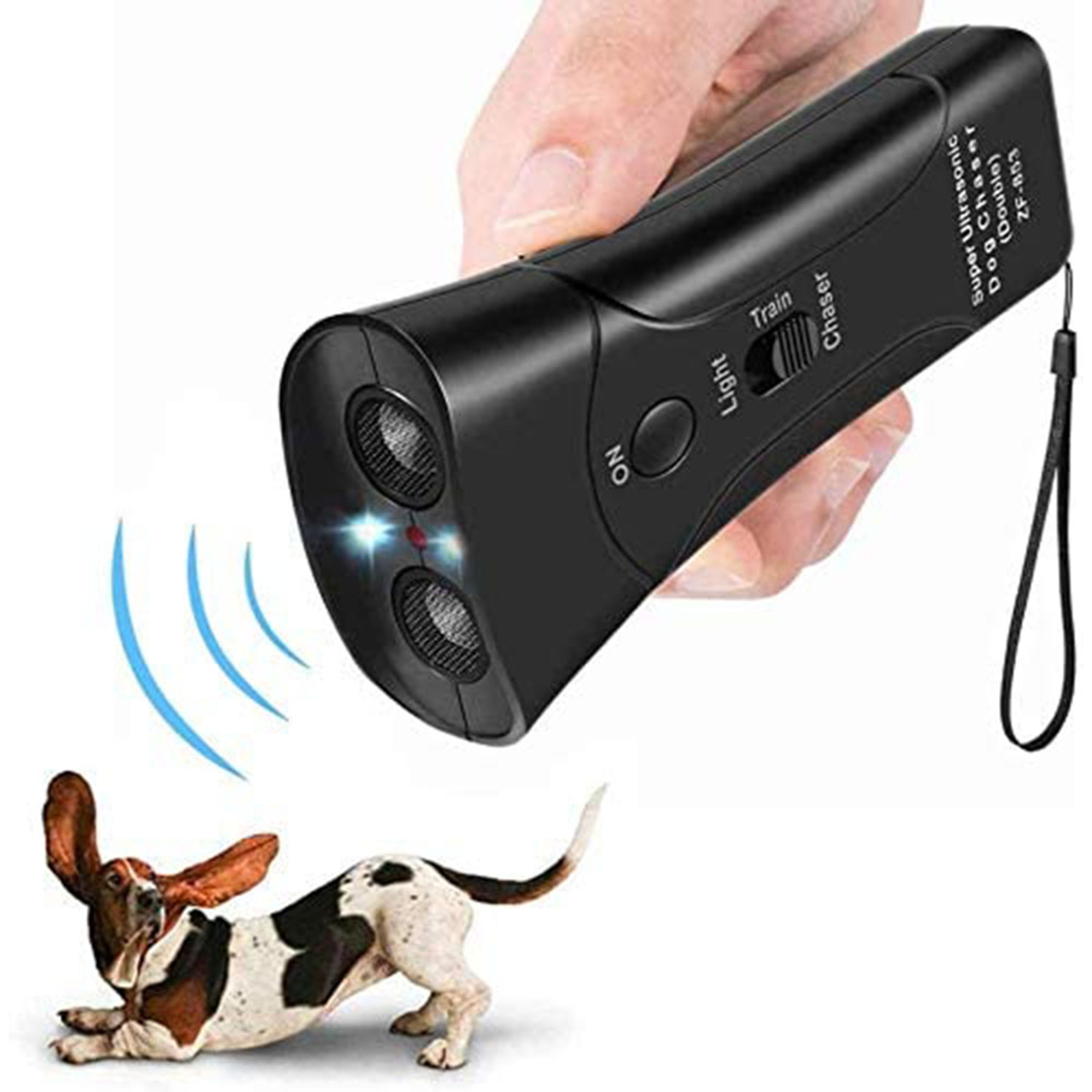 Safe Guard Ultrasonic Dog Repeller  Bark Deterrent Training Device 0