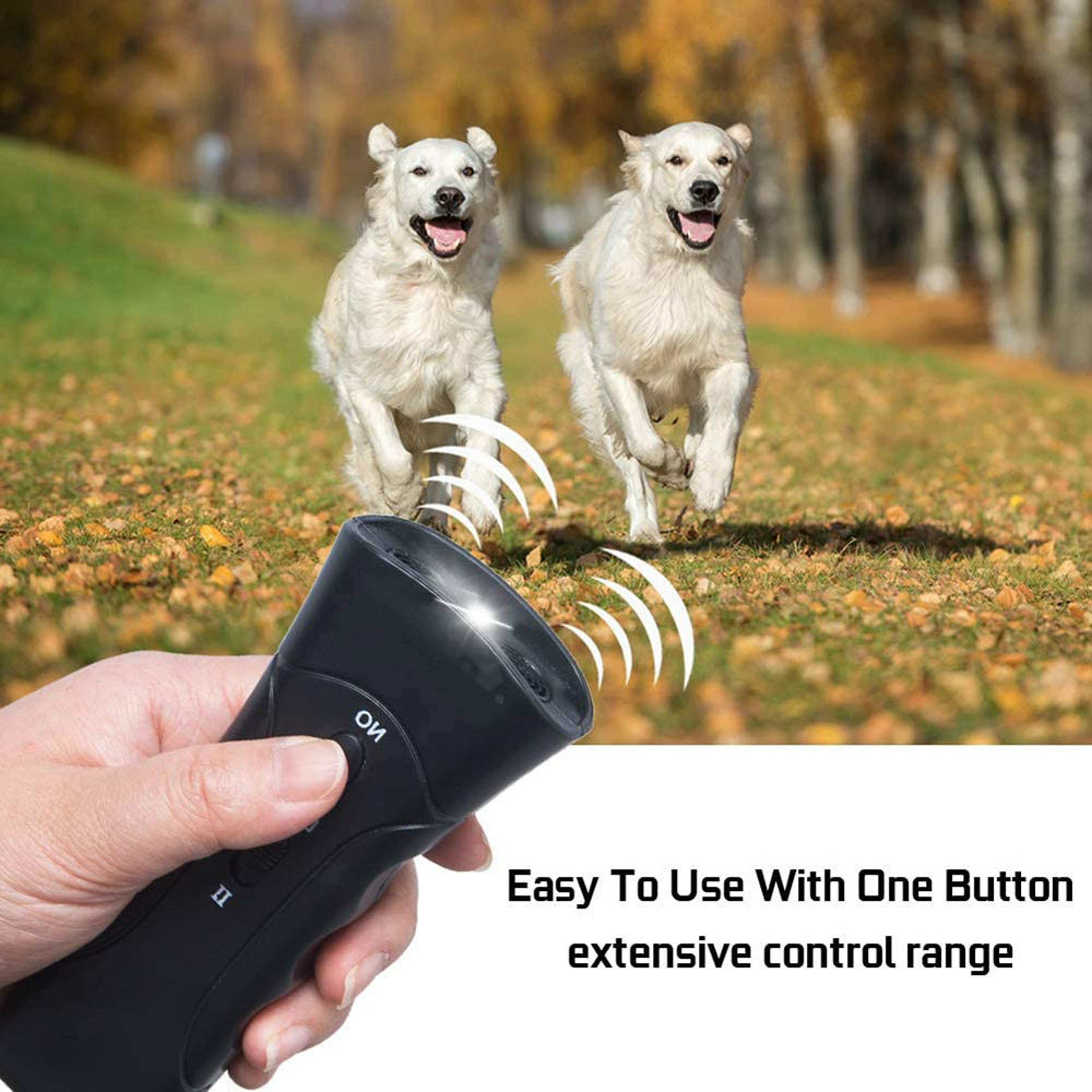 Safe Guard Ultrasonic Dog Repeller  Bark Deterrent Training Device 1