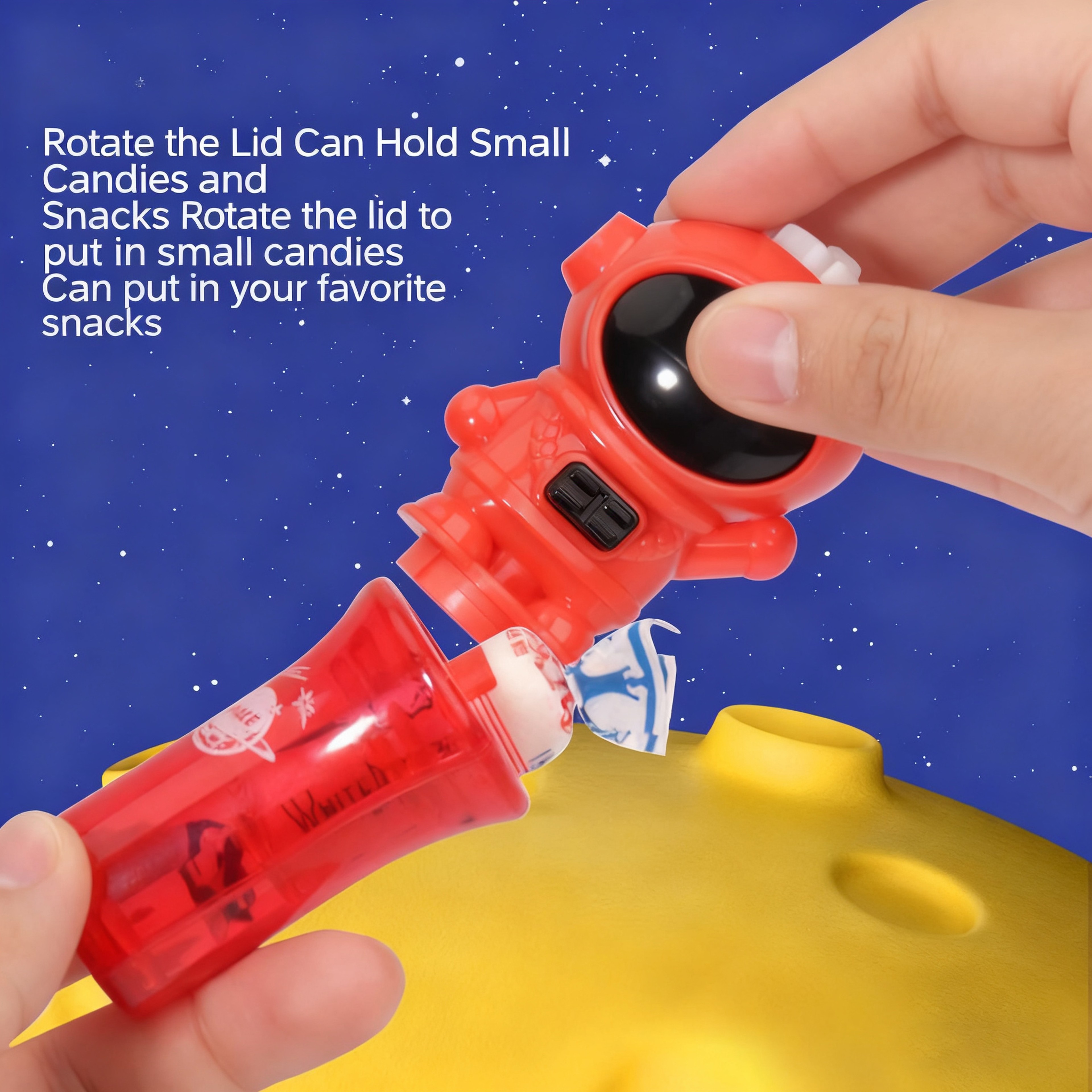 Flying Saucer Launcher Flying Disc Toy For Kids Outdoor Play 4