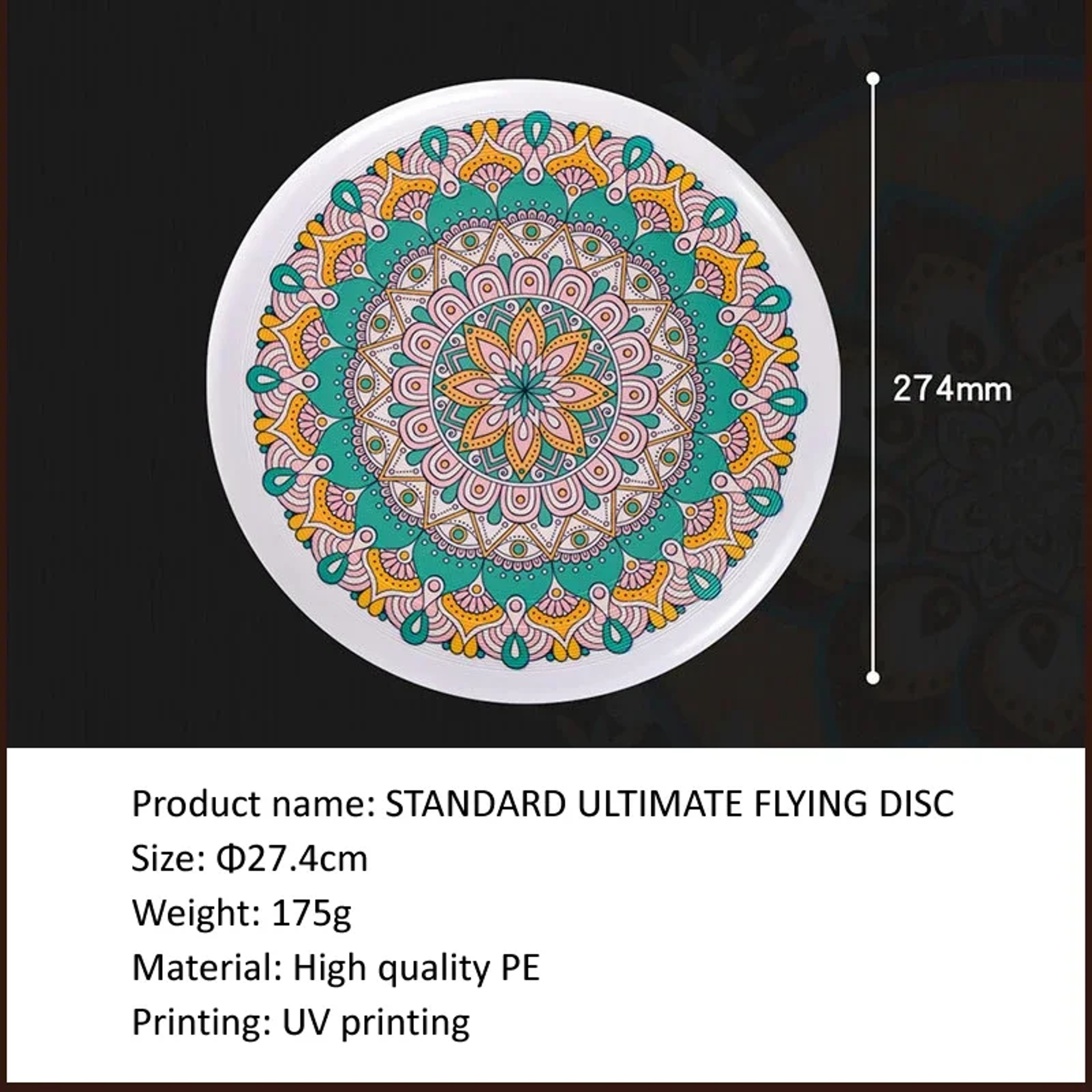 Ultimate Flying Disc Professional Competition Frisbee 4