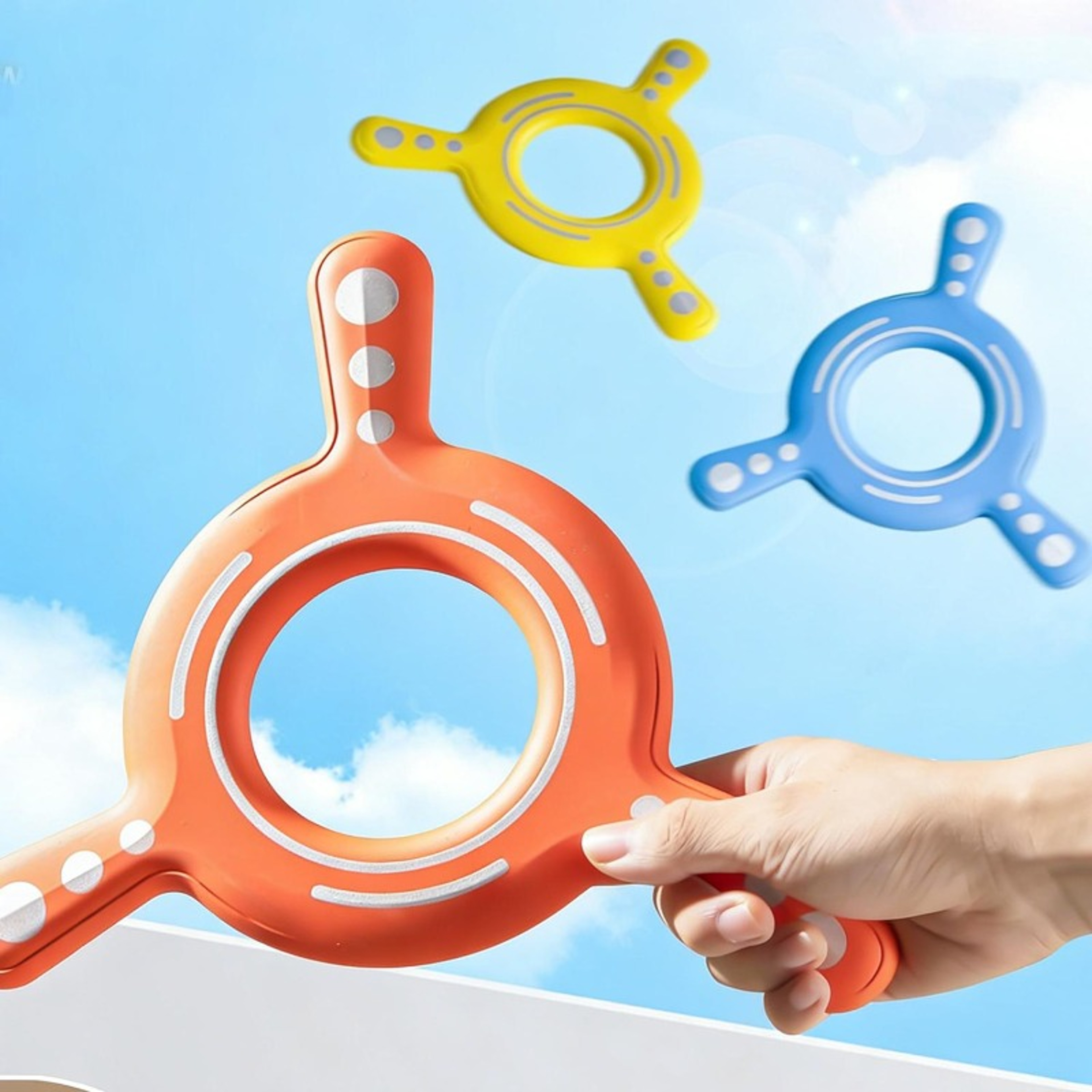 Soft Returning Flying Disc for Kids Outdoor Beach and Family Play – view 3