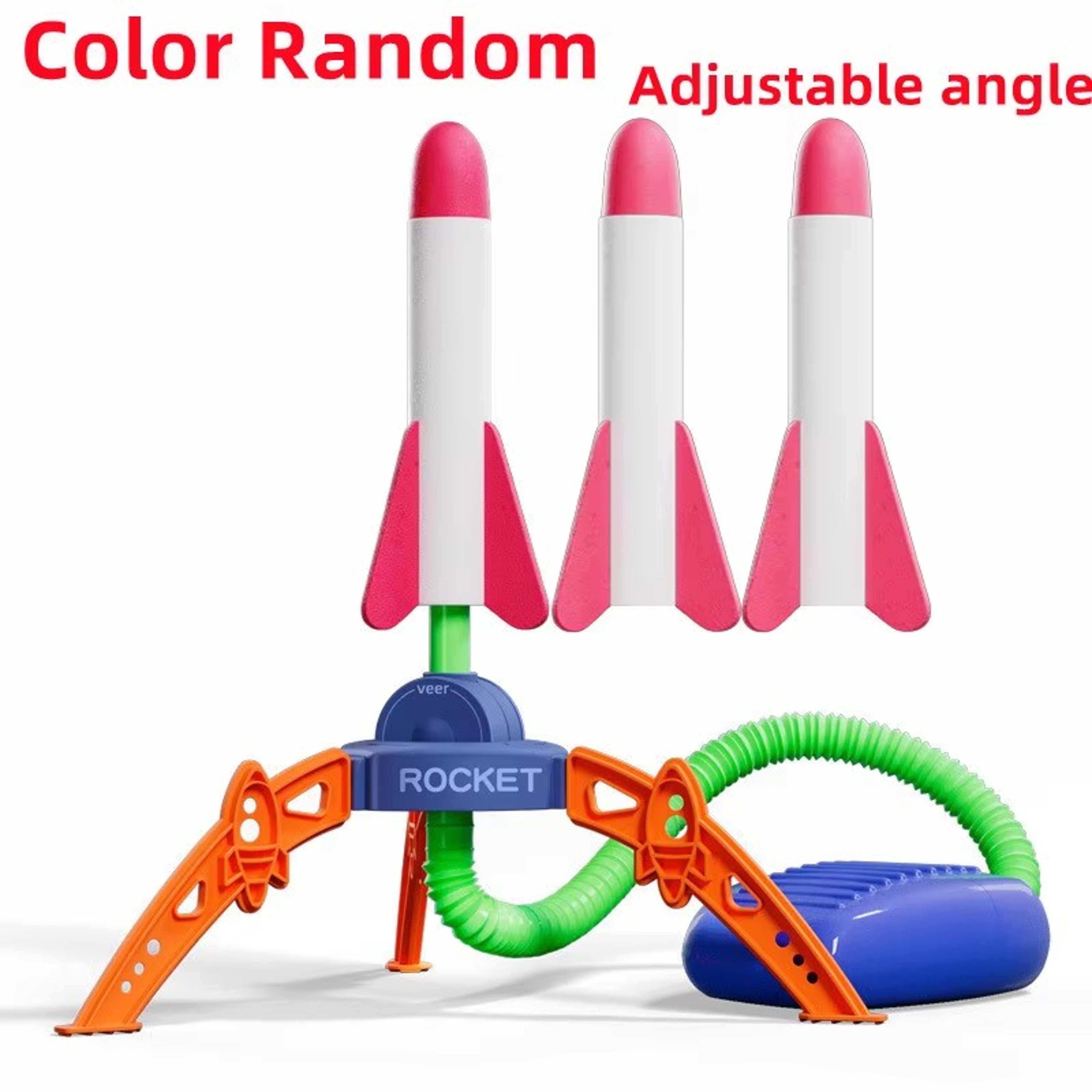 Kids Foot Pump Rocket Launcher Outdoor Toy For Kids 5