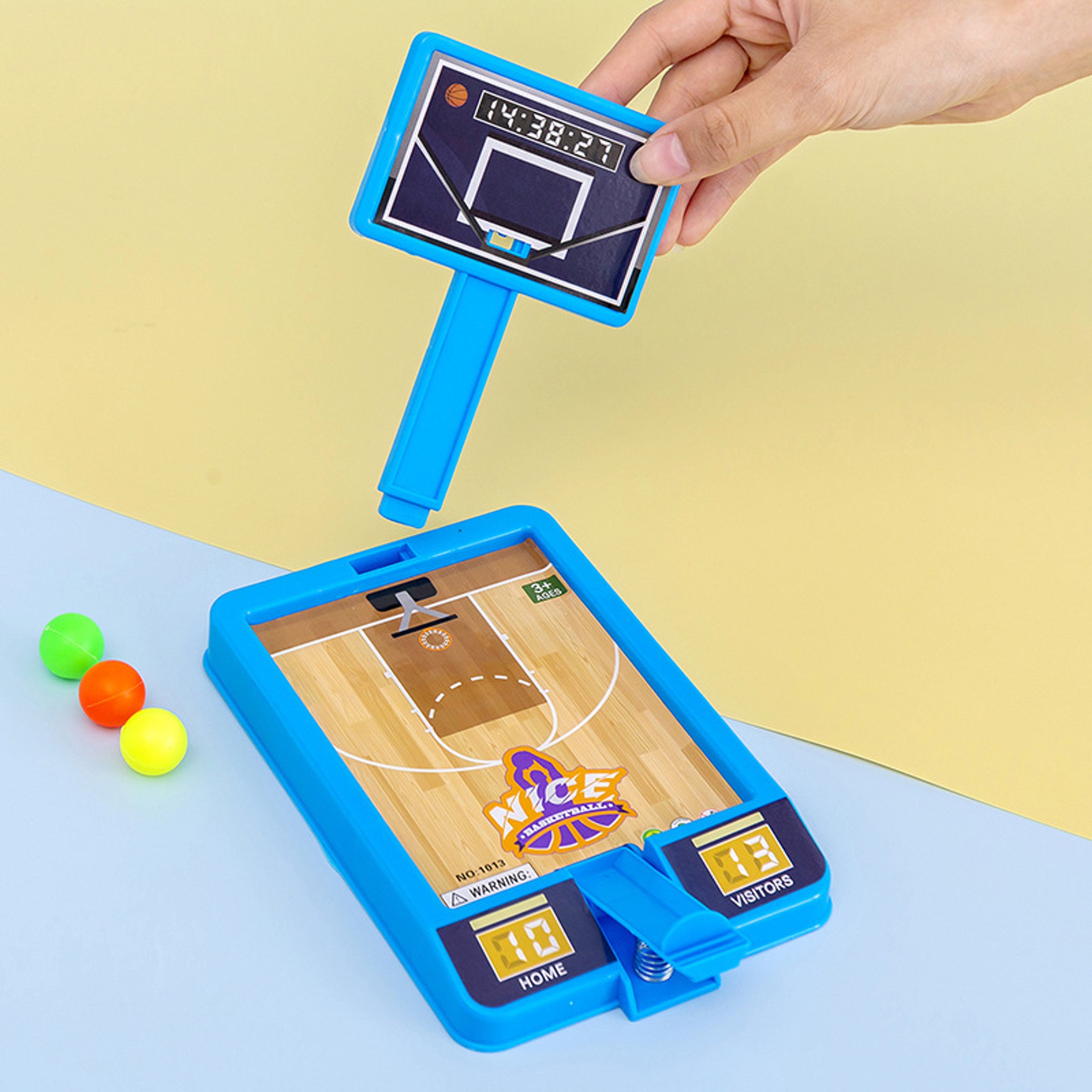Tabletop Basketball Game Mini Basketball Desk Toy for Kids and Adults – view 4