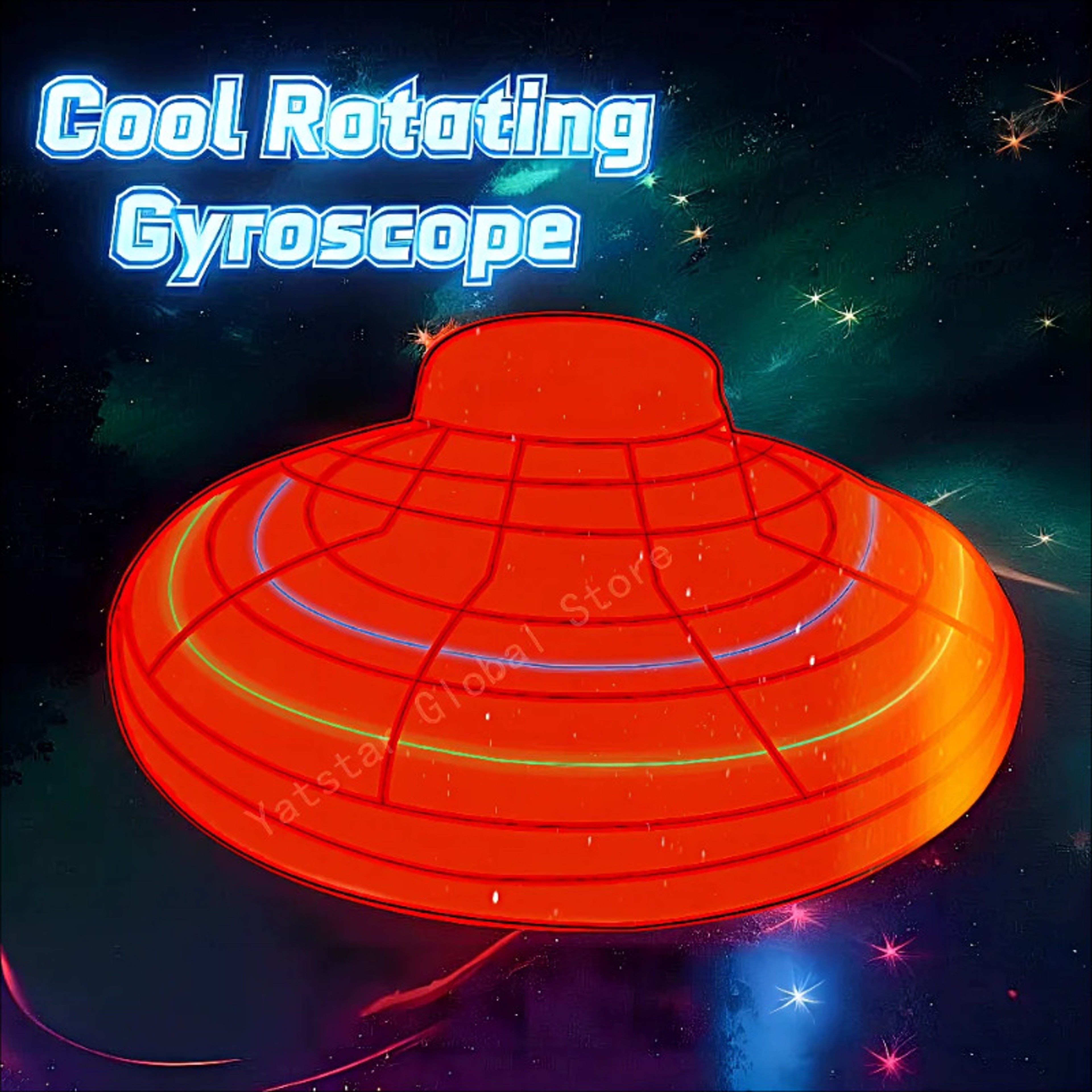 LED Flying Ball Hand Controlled Boomerang Toy For Kids 8