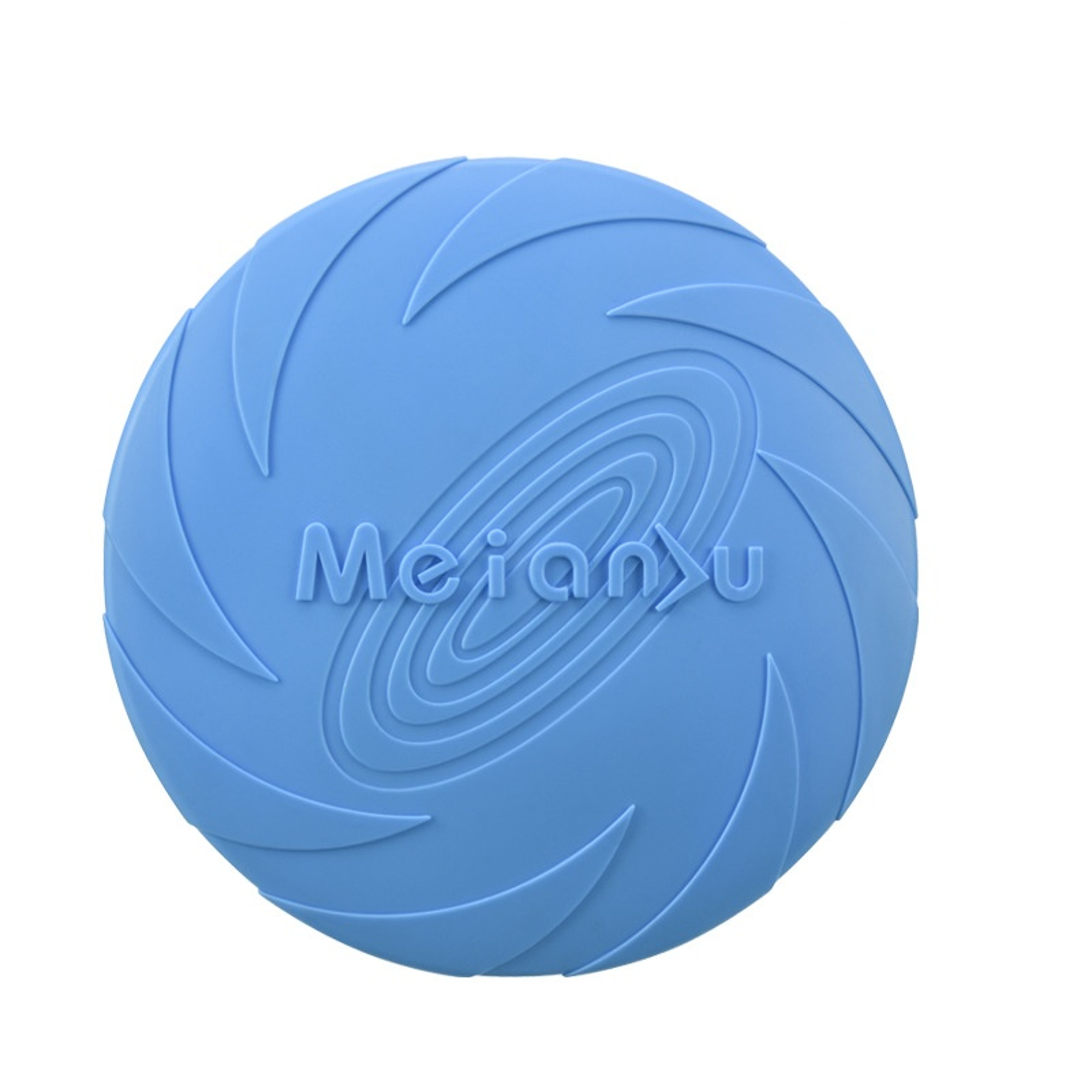 Soft Dog Flying Disc Silicone Dog Frisbee Interactive Fetch Toy 4