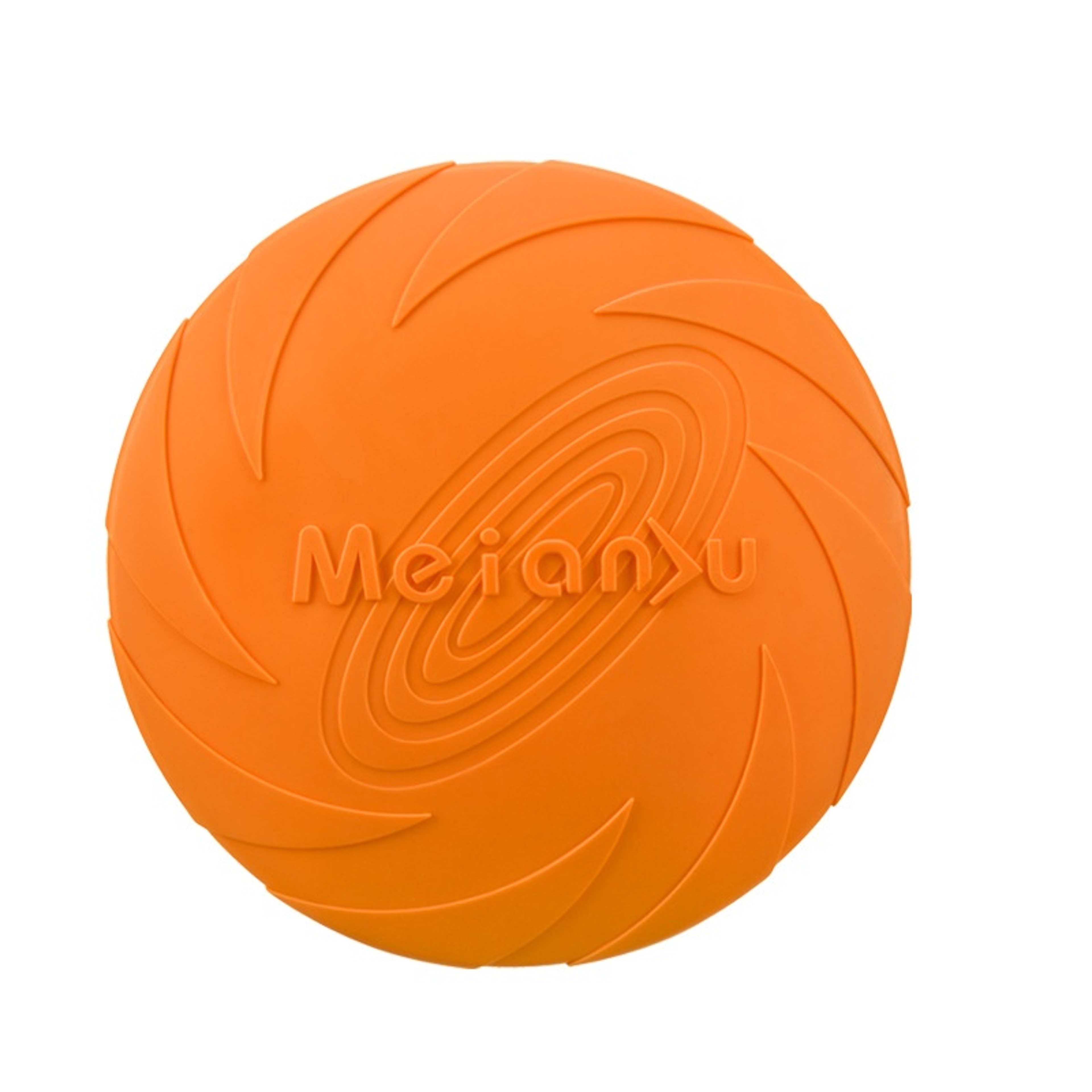 Soft Dog Flying Disc Silicone Dog Frisbee Interactive Fetch Toy 2