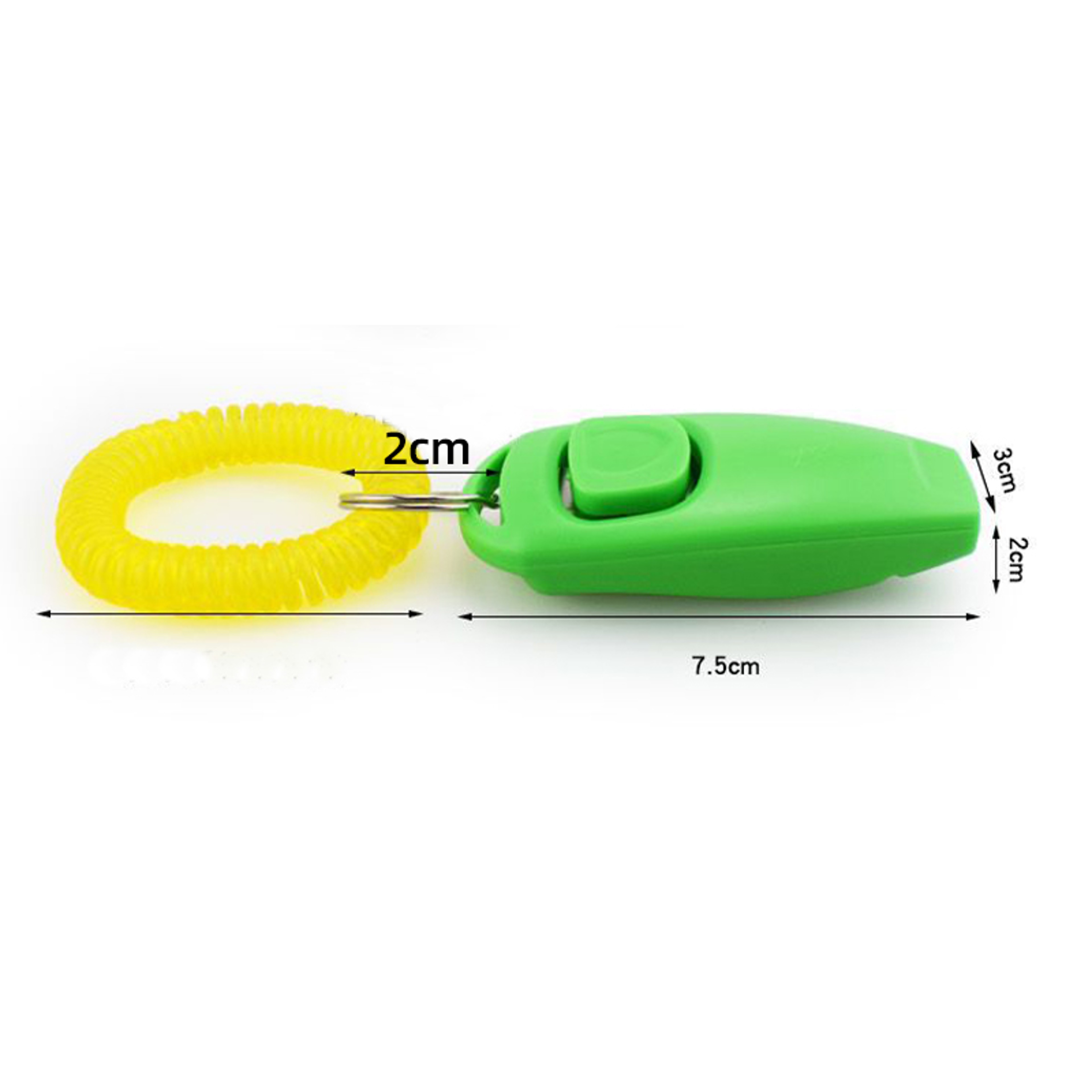 Dog Training Clicker  Dog Whistle With Key Ring For Recall And Obedience 4