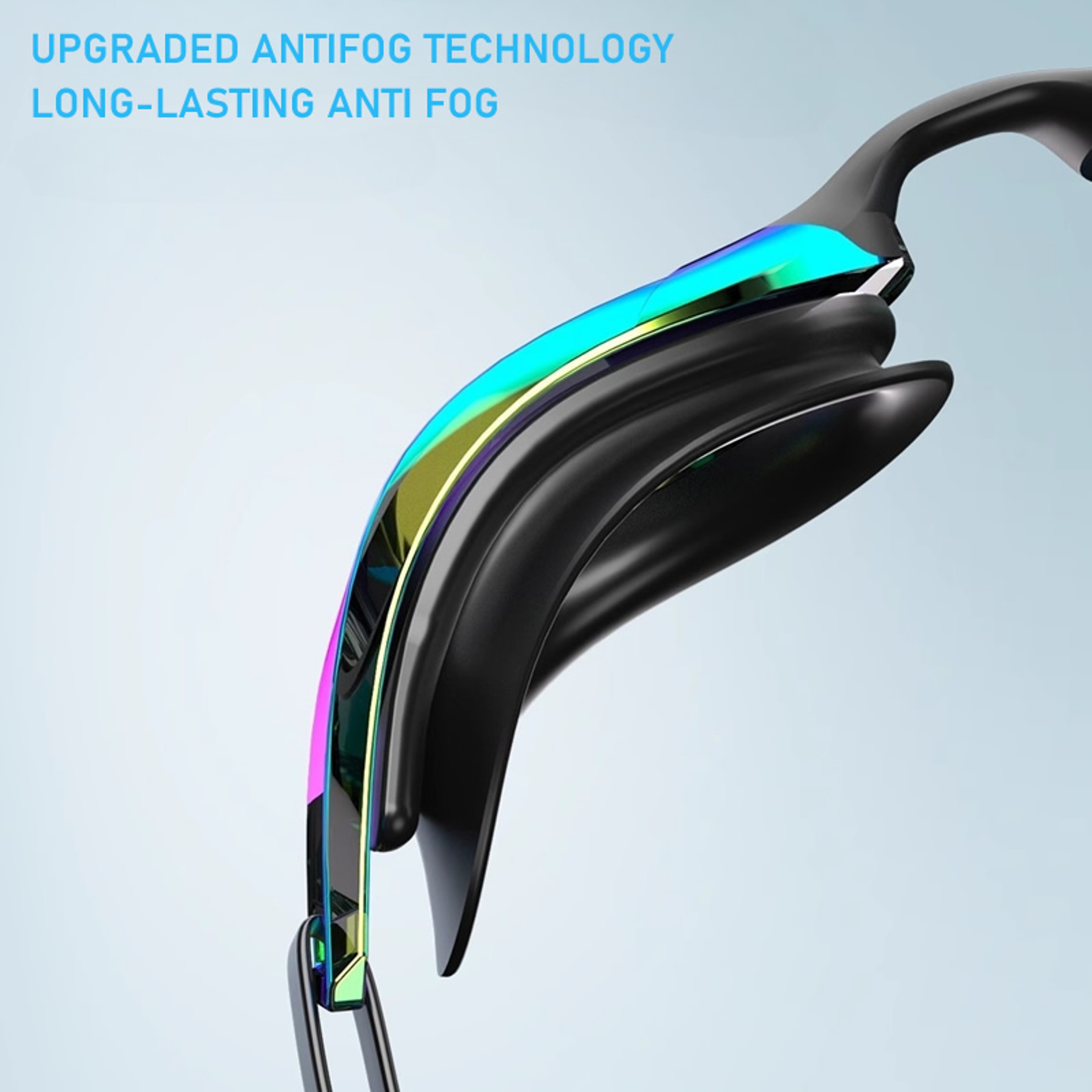 Anti Fog HD Racing Swim Goggles For Adults With UV Protection And Soft Silicone Fit 2