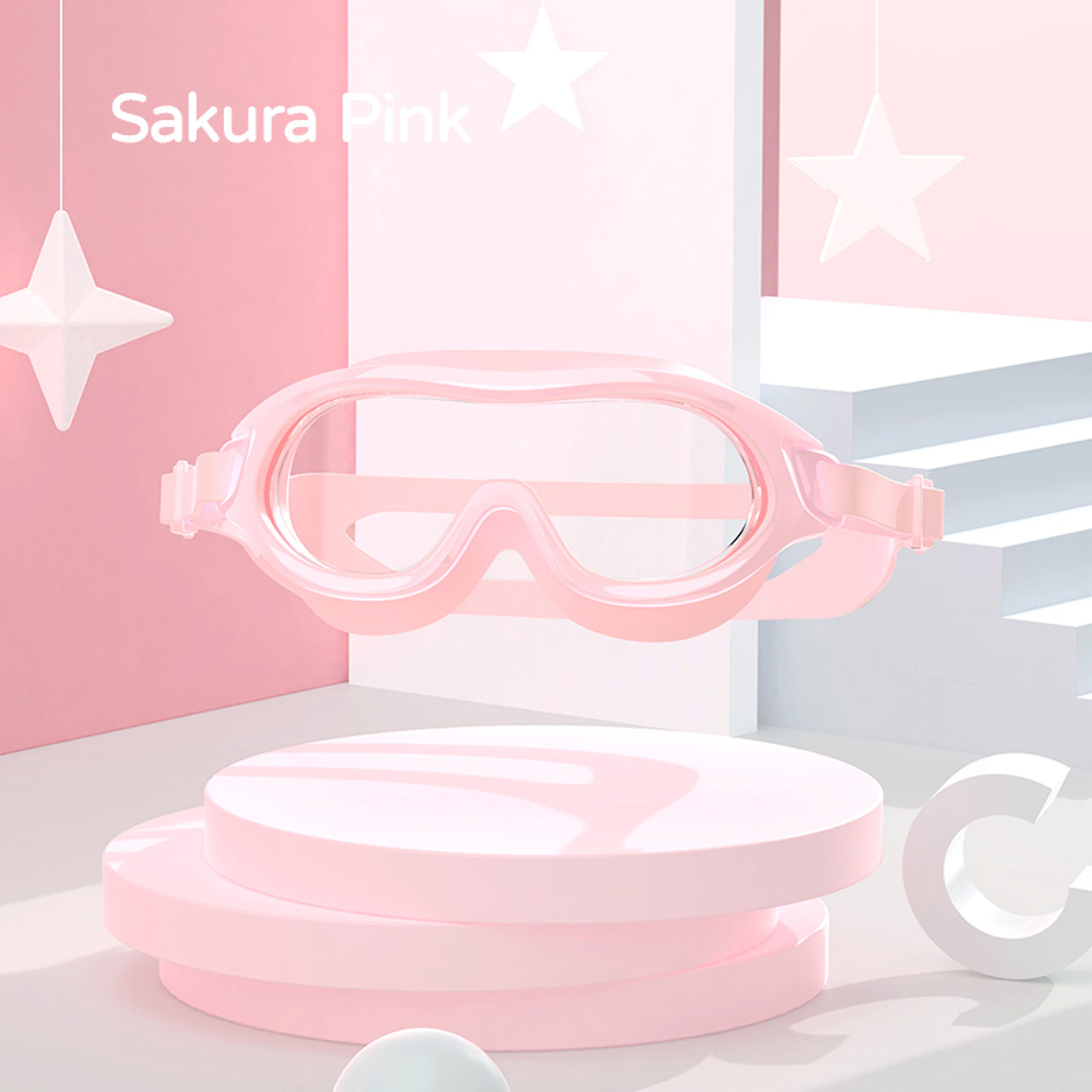 Kids Swim Goggles For Boys Girls Anti Fog Wide View Leakproof Swim Mask 6