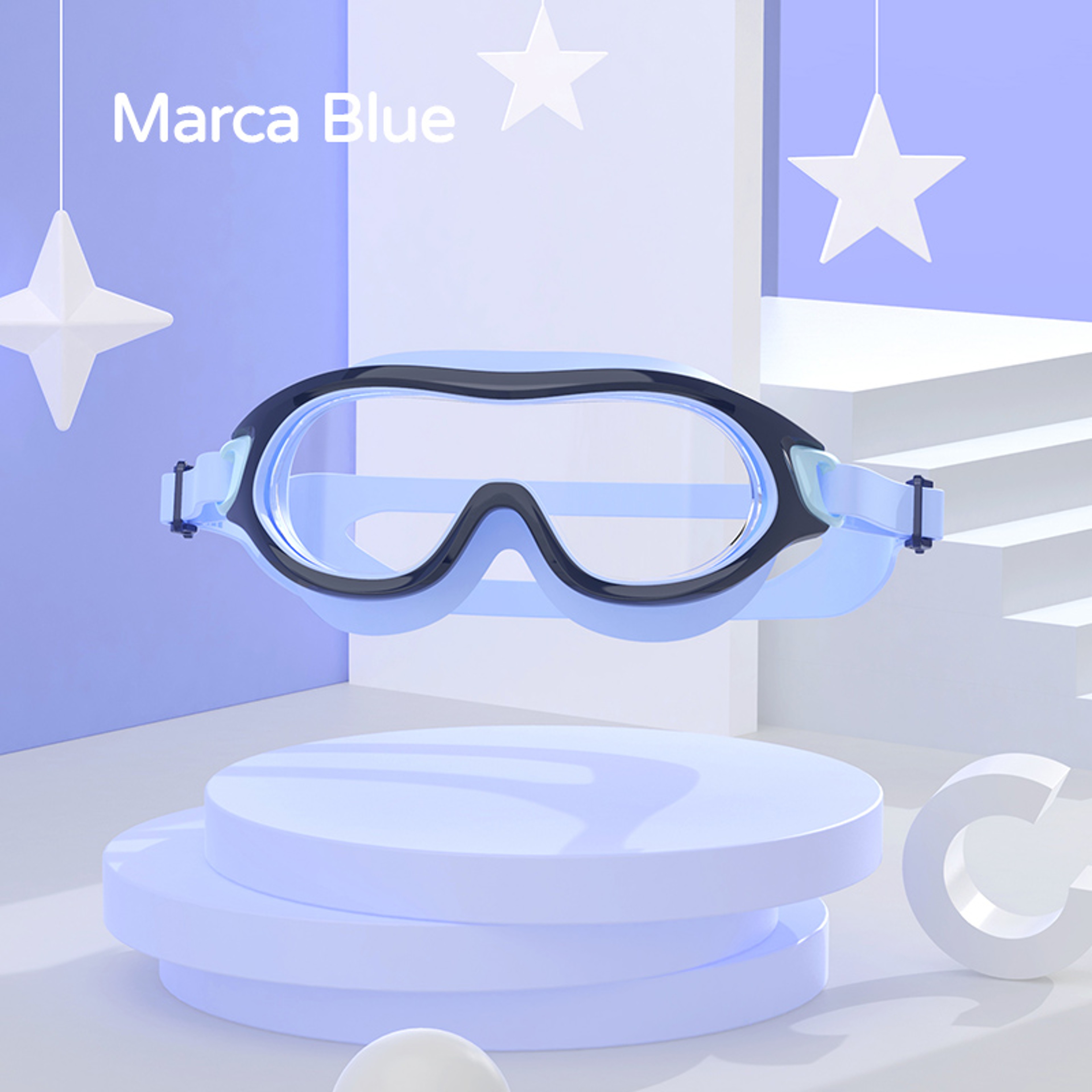 Kids Swim Goggles For Boys Girls Anti Fog Wide View Leakproof Swim Mask 8