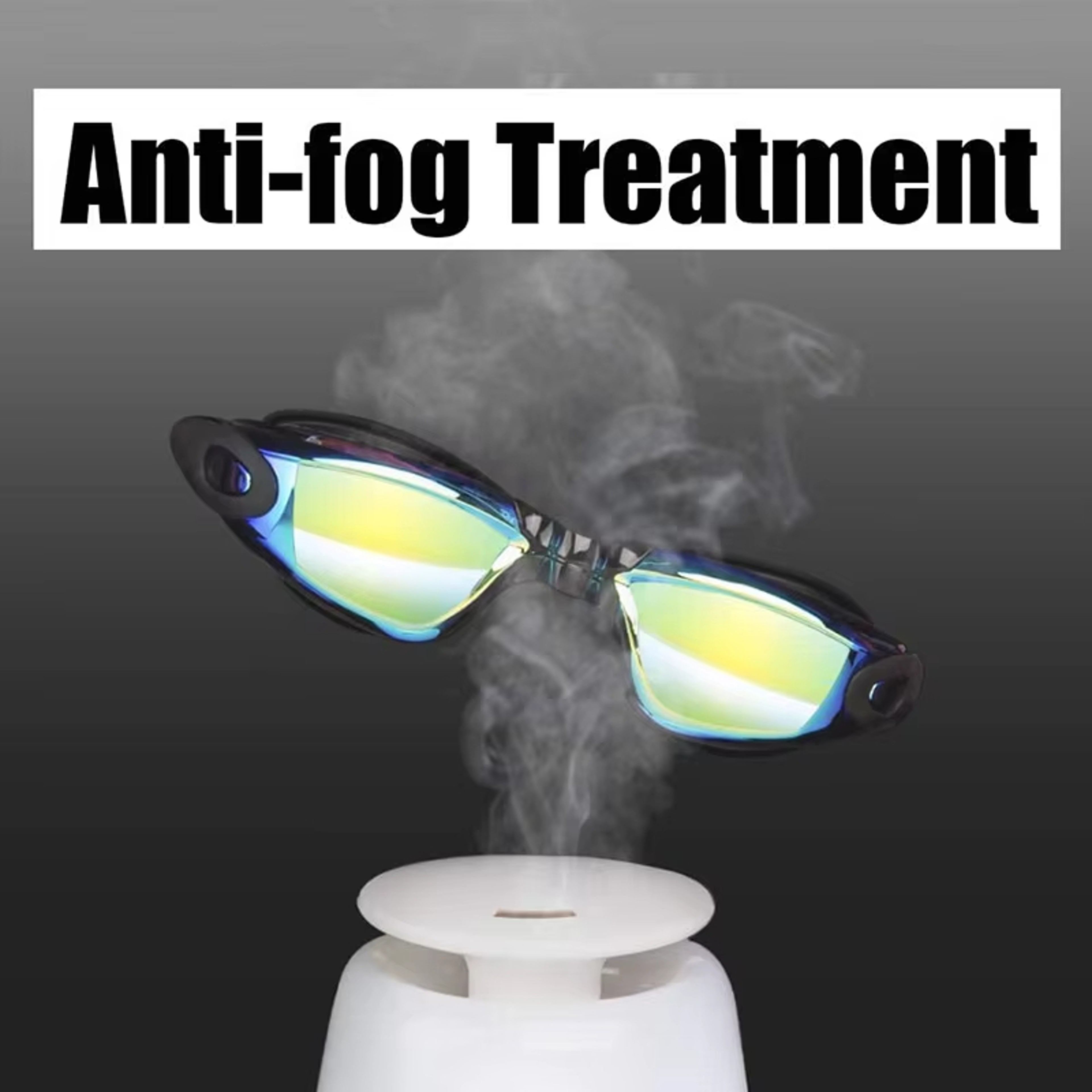 Anti Fog Adult Swimming Goggles With Earplugs UV Protection Waterproof Swim Glasses 1