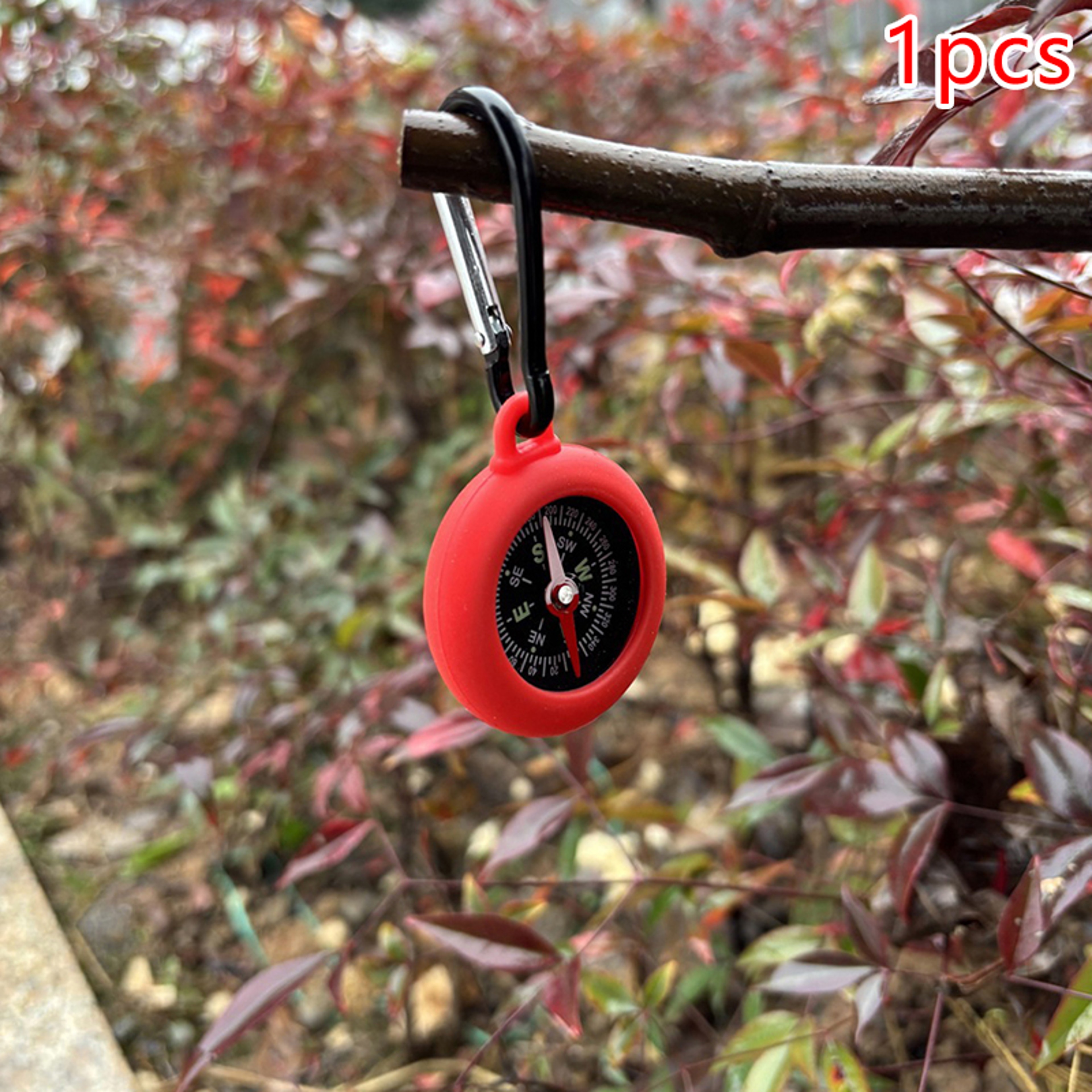 TrailClip Carabiner Compass Mini Camping Compass For Hiking And Bushcraft 6