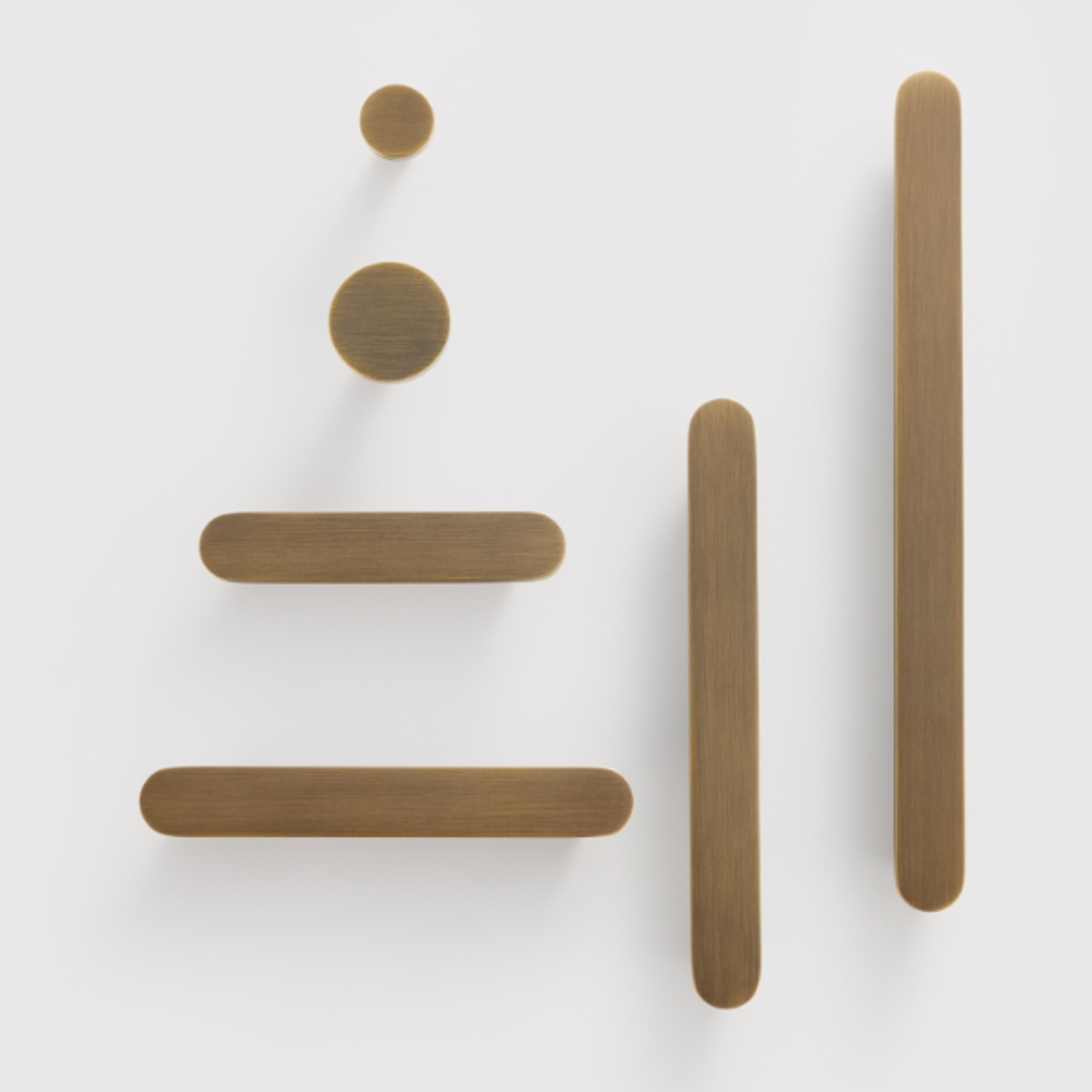 Solid Brass Plain Modern Style
