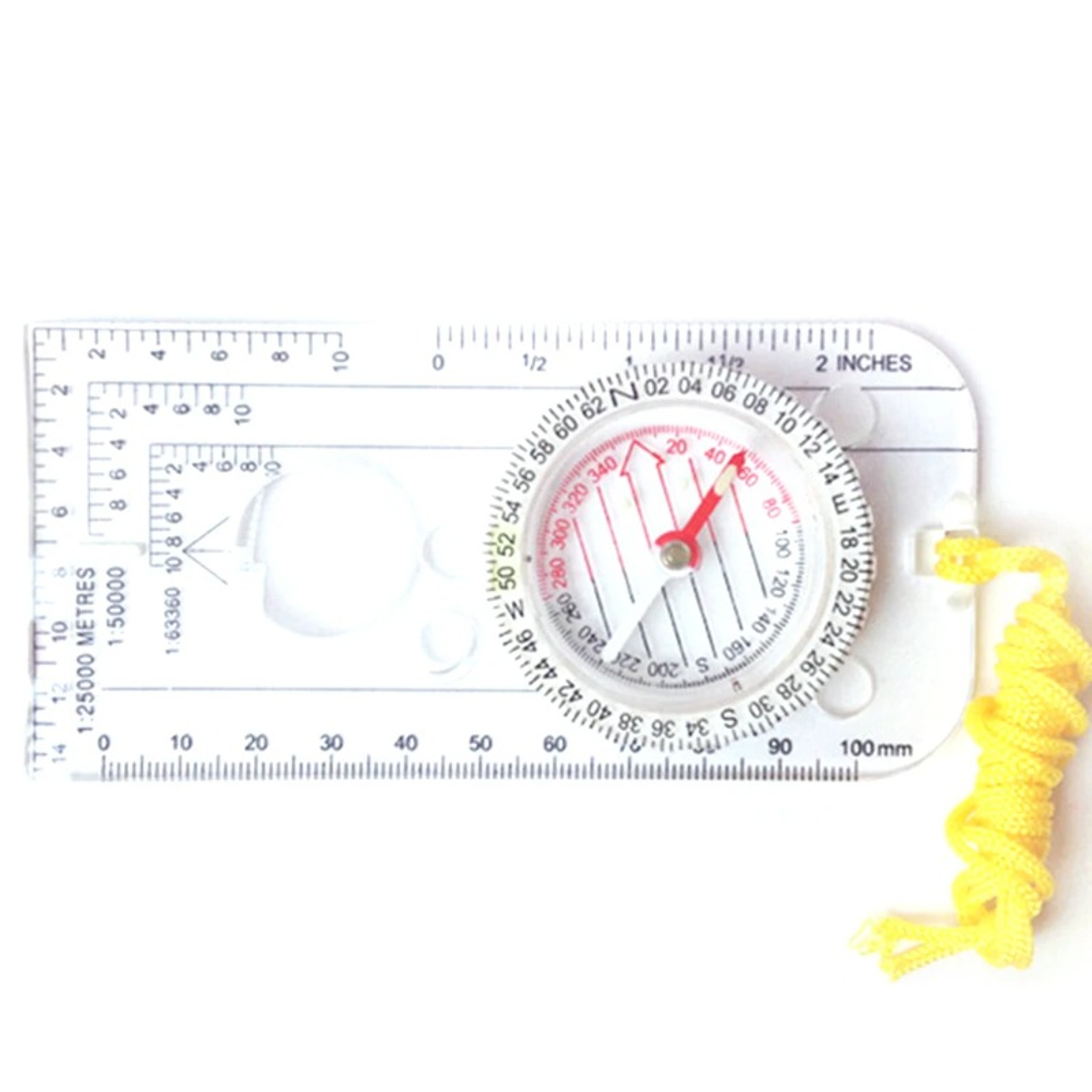 Baseplate Orienteering Compass with Map Ruler for Hiking Survival and Navigation – view 5