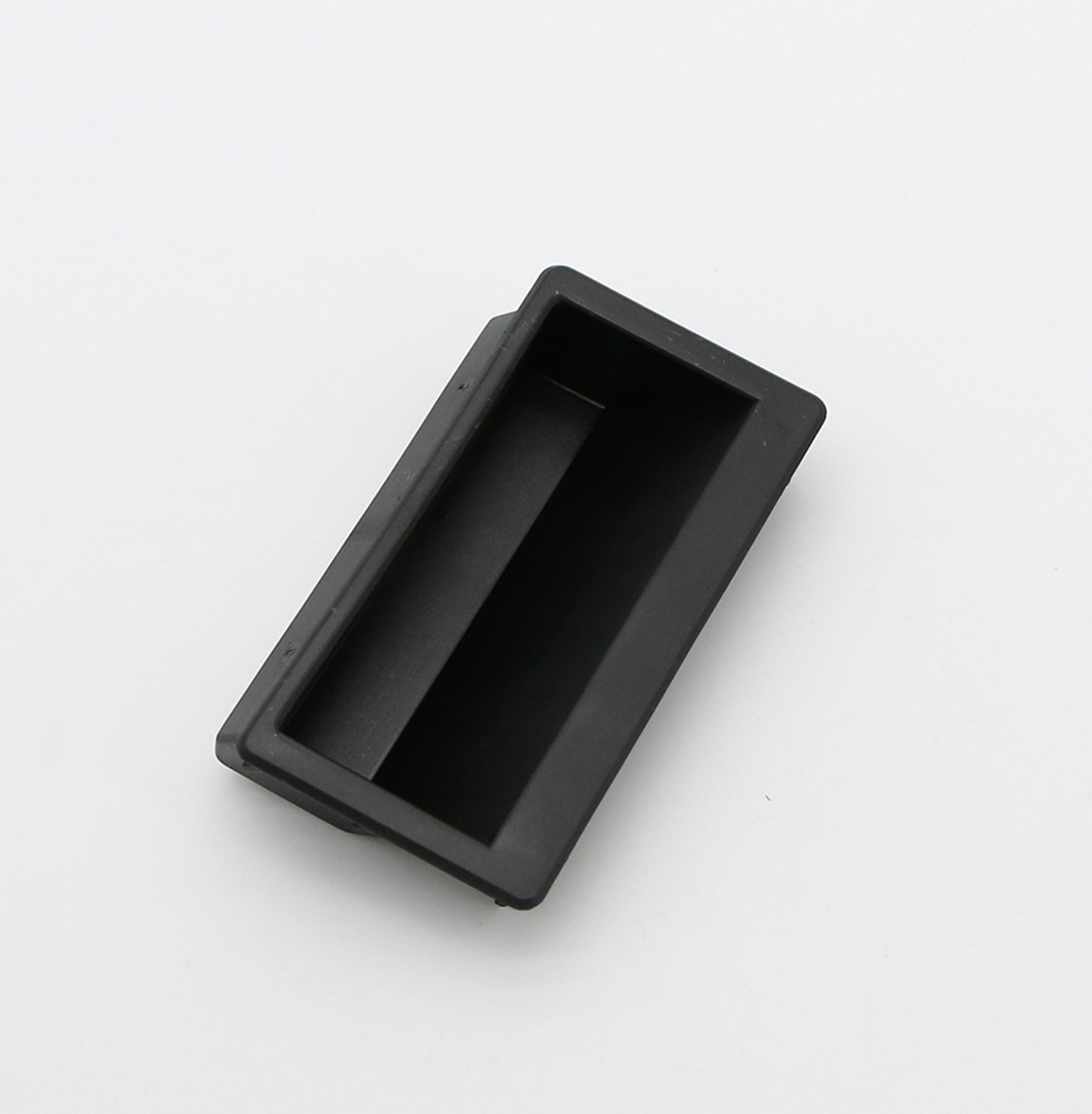 Black Nylon Recessed Cabinet Handle Flush Pull 0