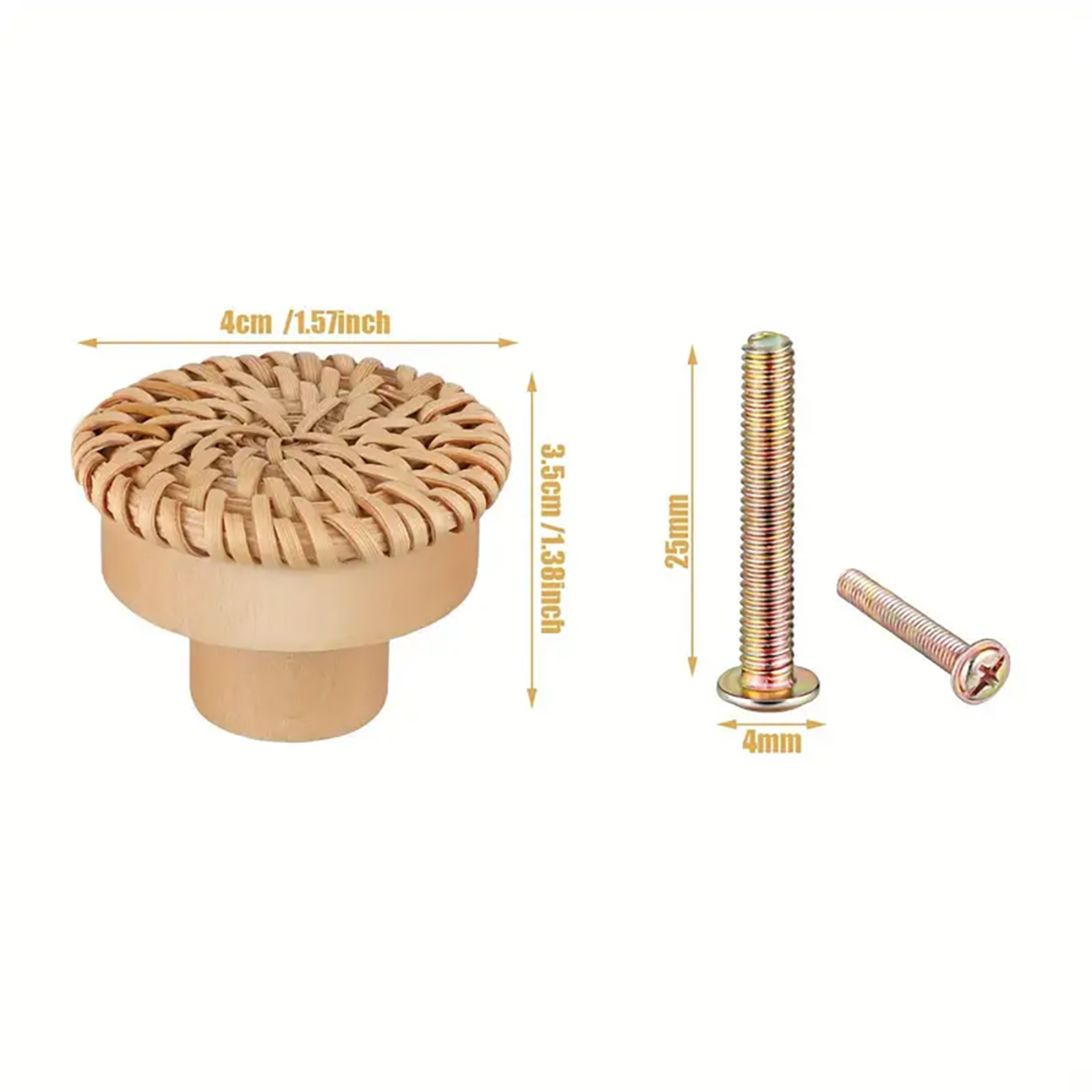 Drawer Knobs Wooden Cabinet Pulls For Dressers And Cabinets 4
