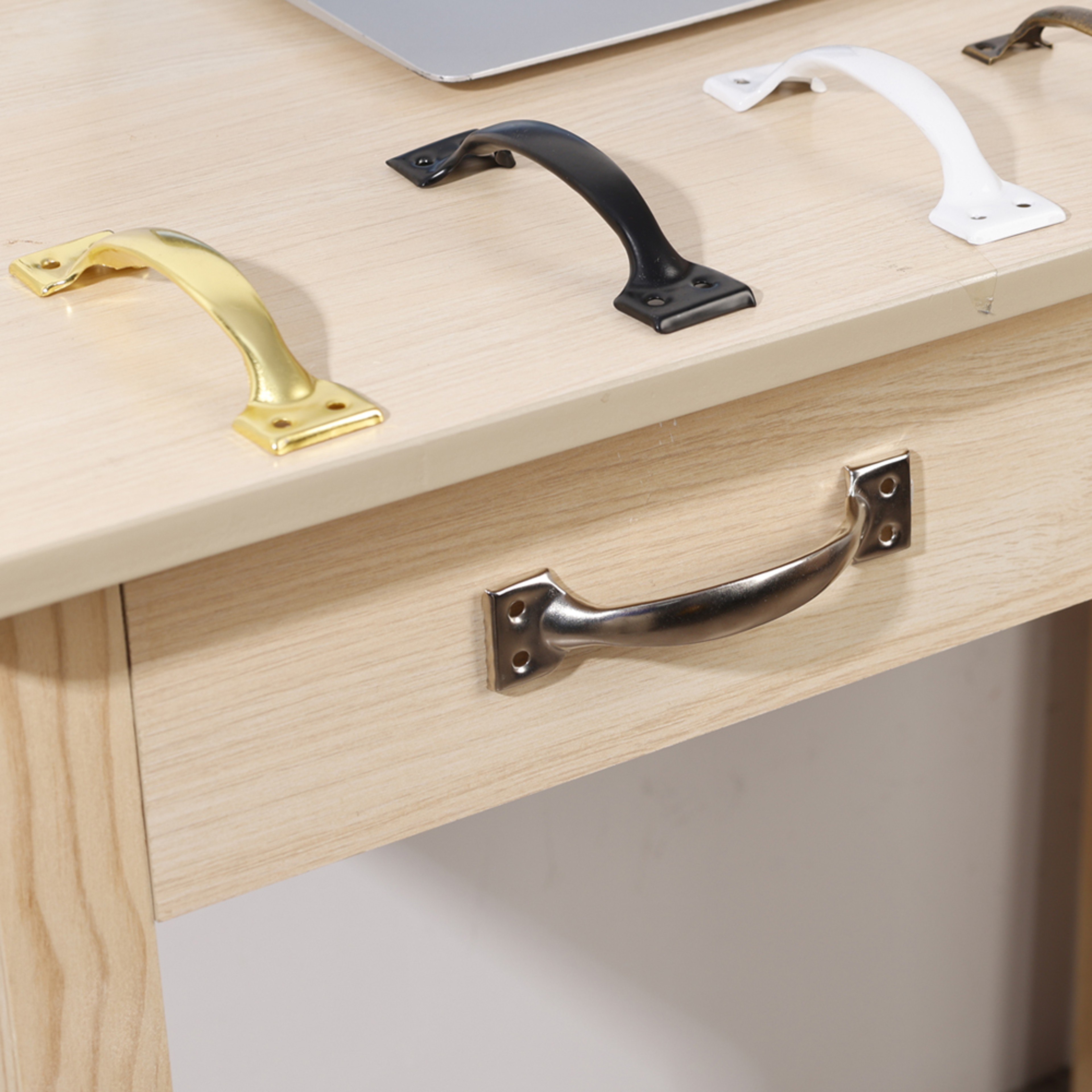 Modern Curved Cabinet Handles Durable Drawer Pulls For Wardrobes And Furniture 1