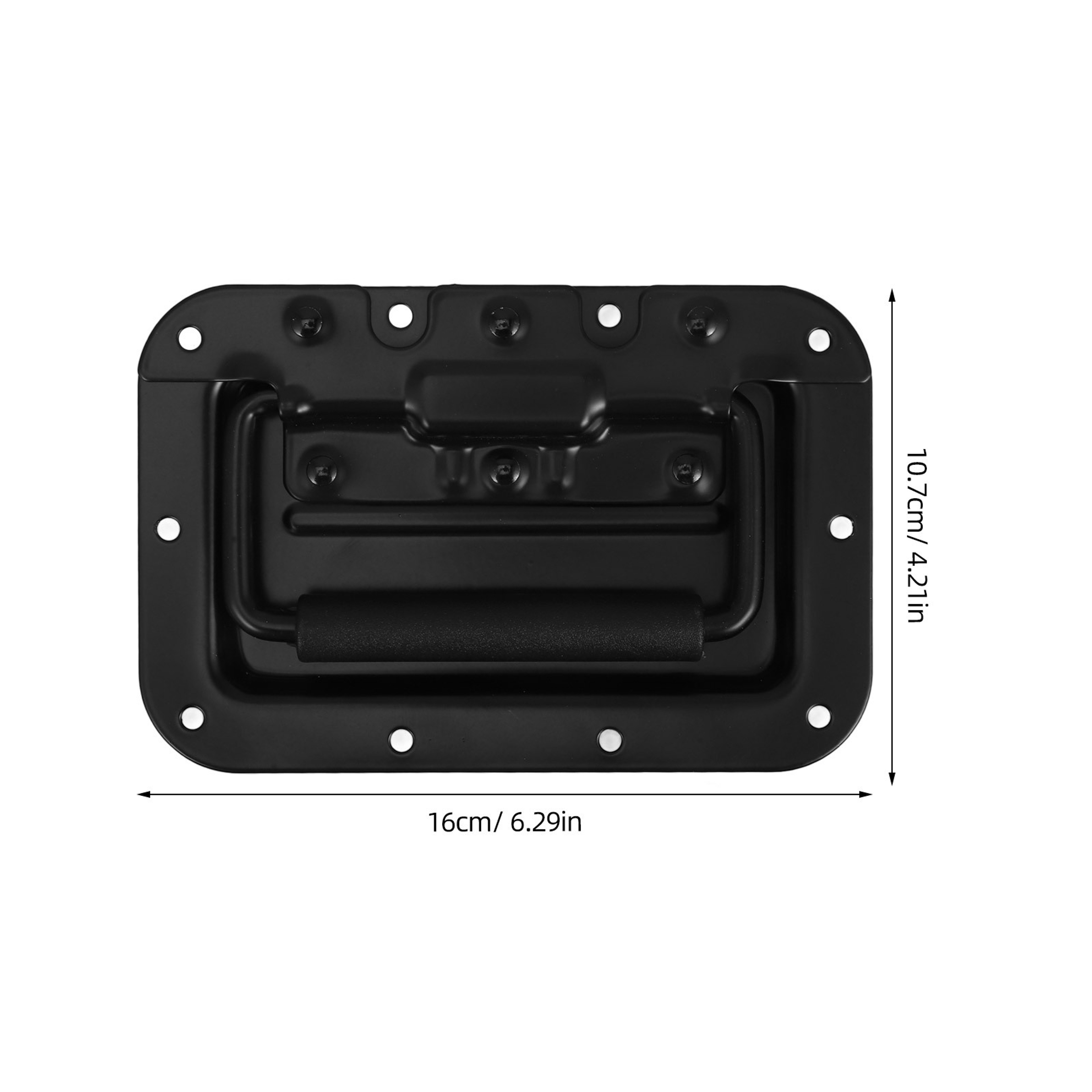 Spring Loaded Recessed Handle Flush Mount for Speaker Box Cabinet Durable Case Pull – view 2