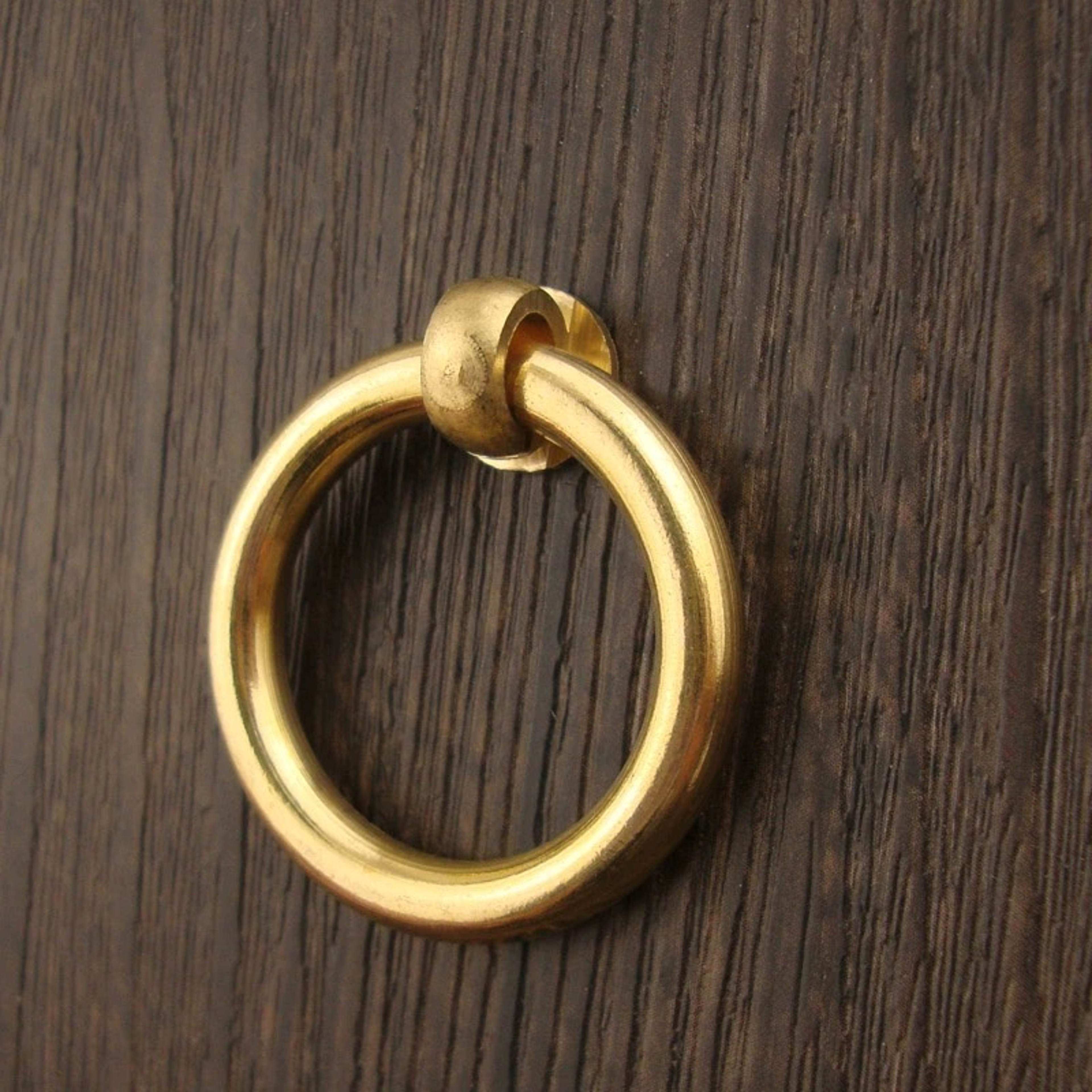 Antique Bronze Drawer Ring Pull for Cabinet, Dresser and Wardrobe Doors – view 1
