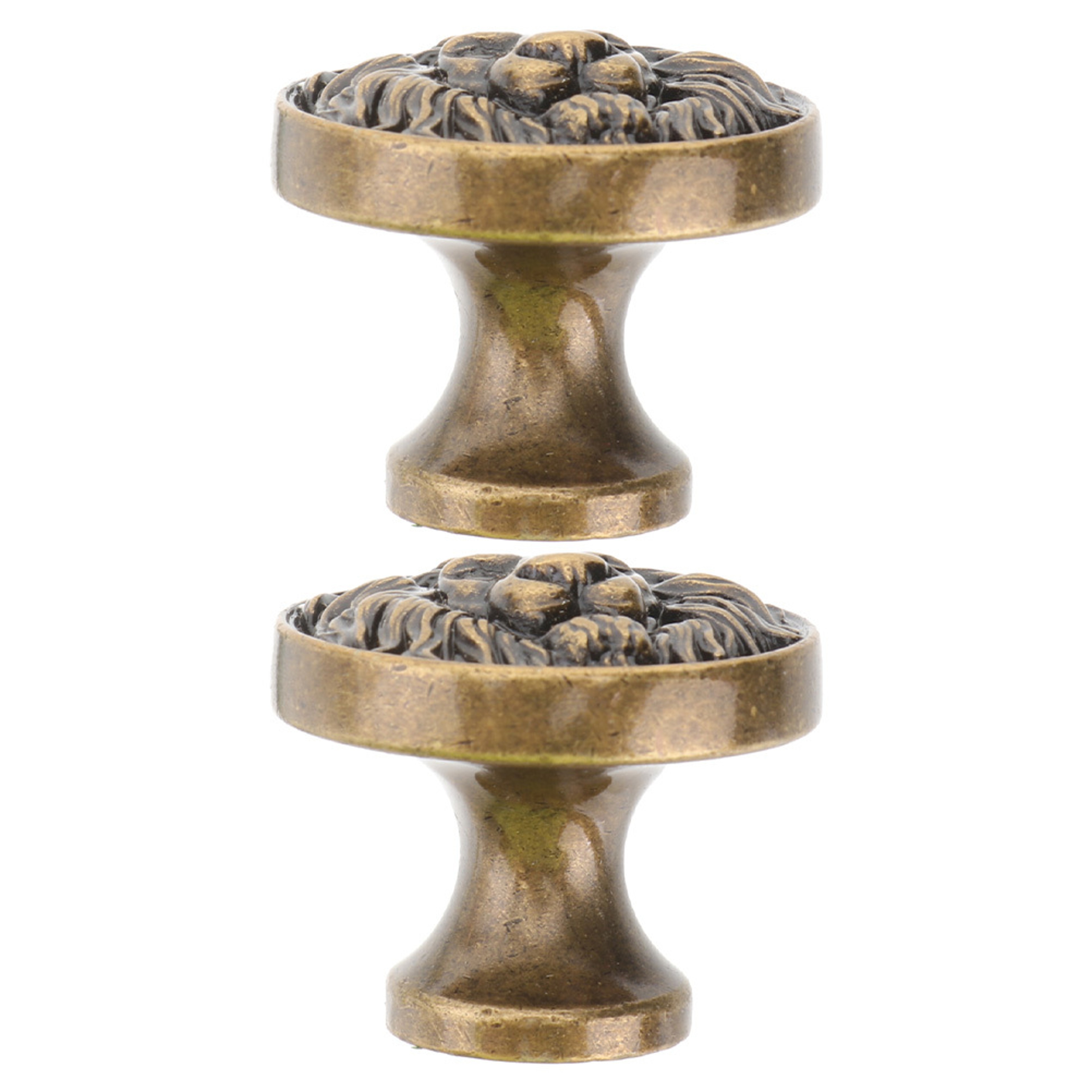 Retro Lion Head Cabinet Knobs Zinc Alloy Drawer Pulls – view 5