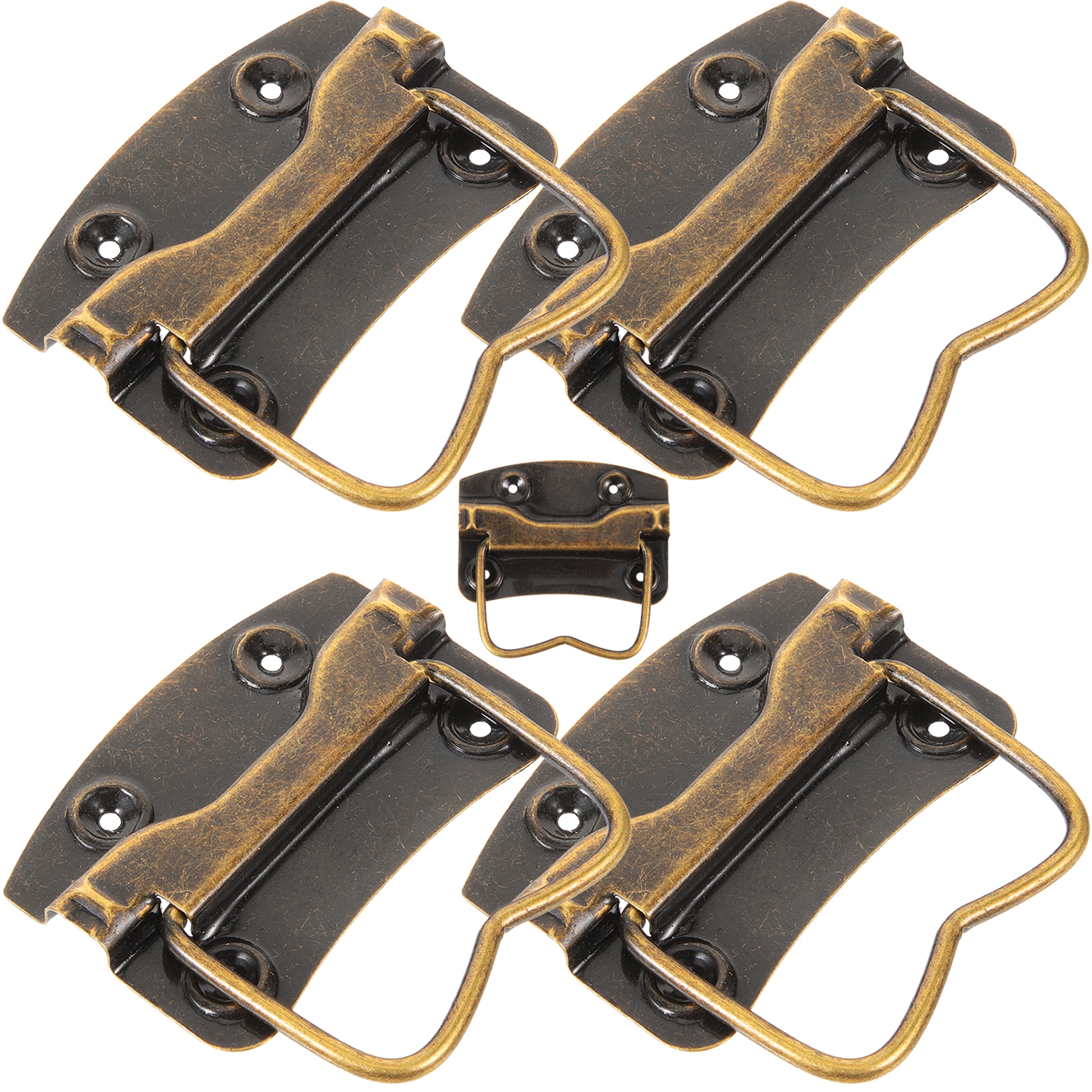 Vintage Iron Box Handles for Wooden Chests Cabinets and Luggage – view 3