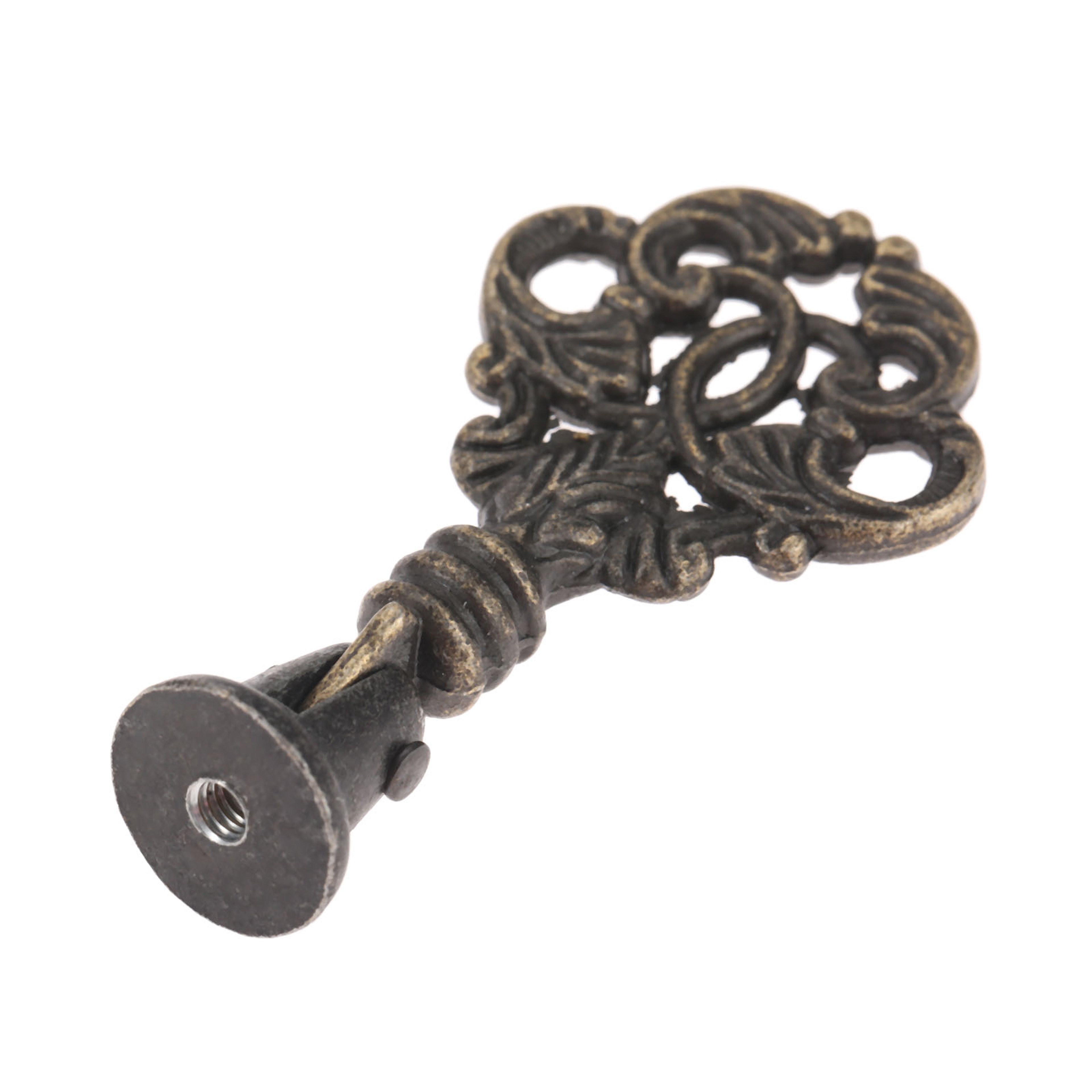 Antique Bronze Cabinet Pulls Vintage Furniture Knobs for Cabinets & Drawers – view 5