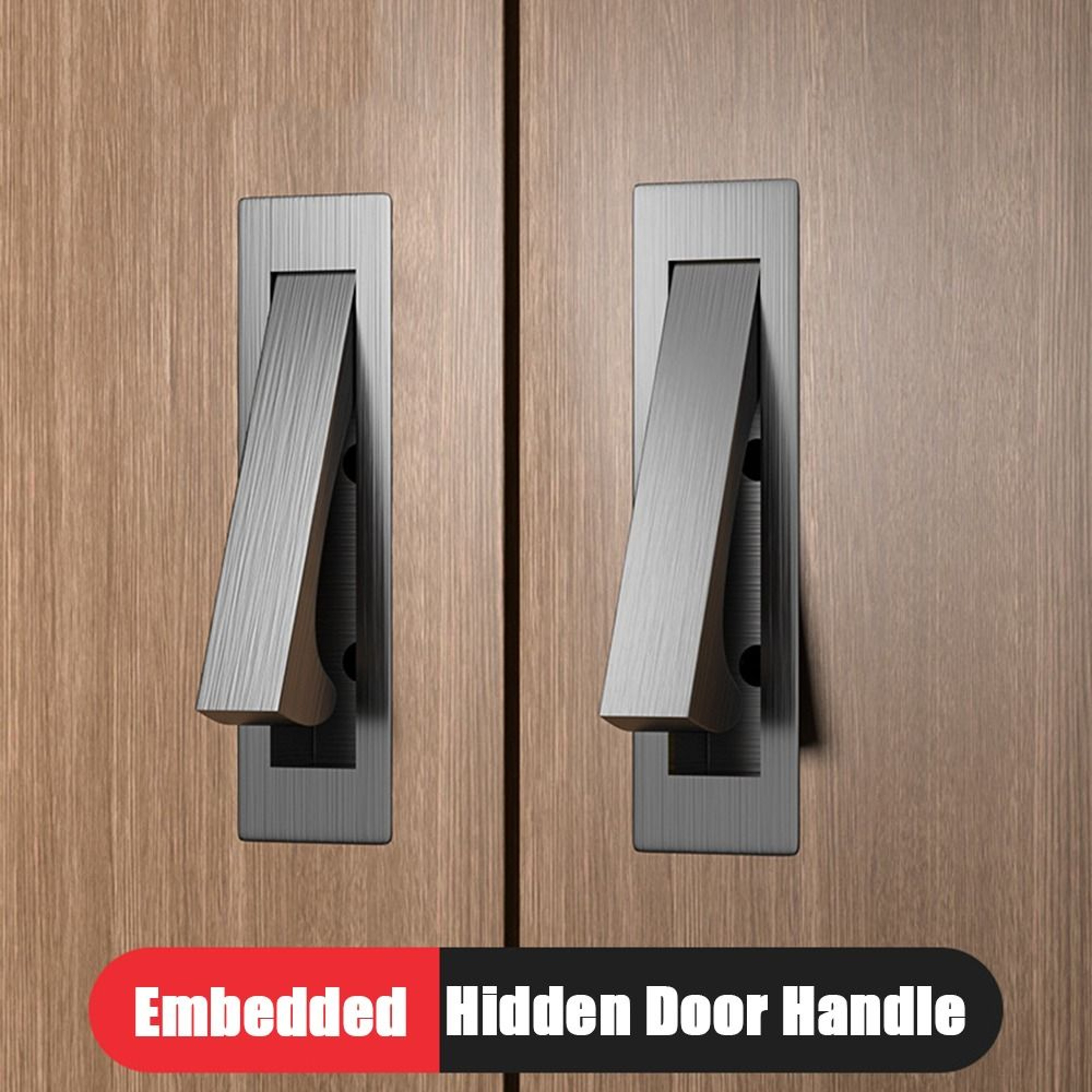 Durable Stainless Steel Cabinet Pulls Hidden Concealed Drawer Handles For Modern Interiors 3