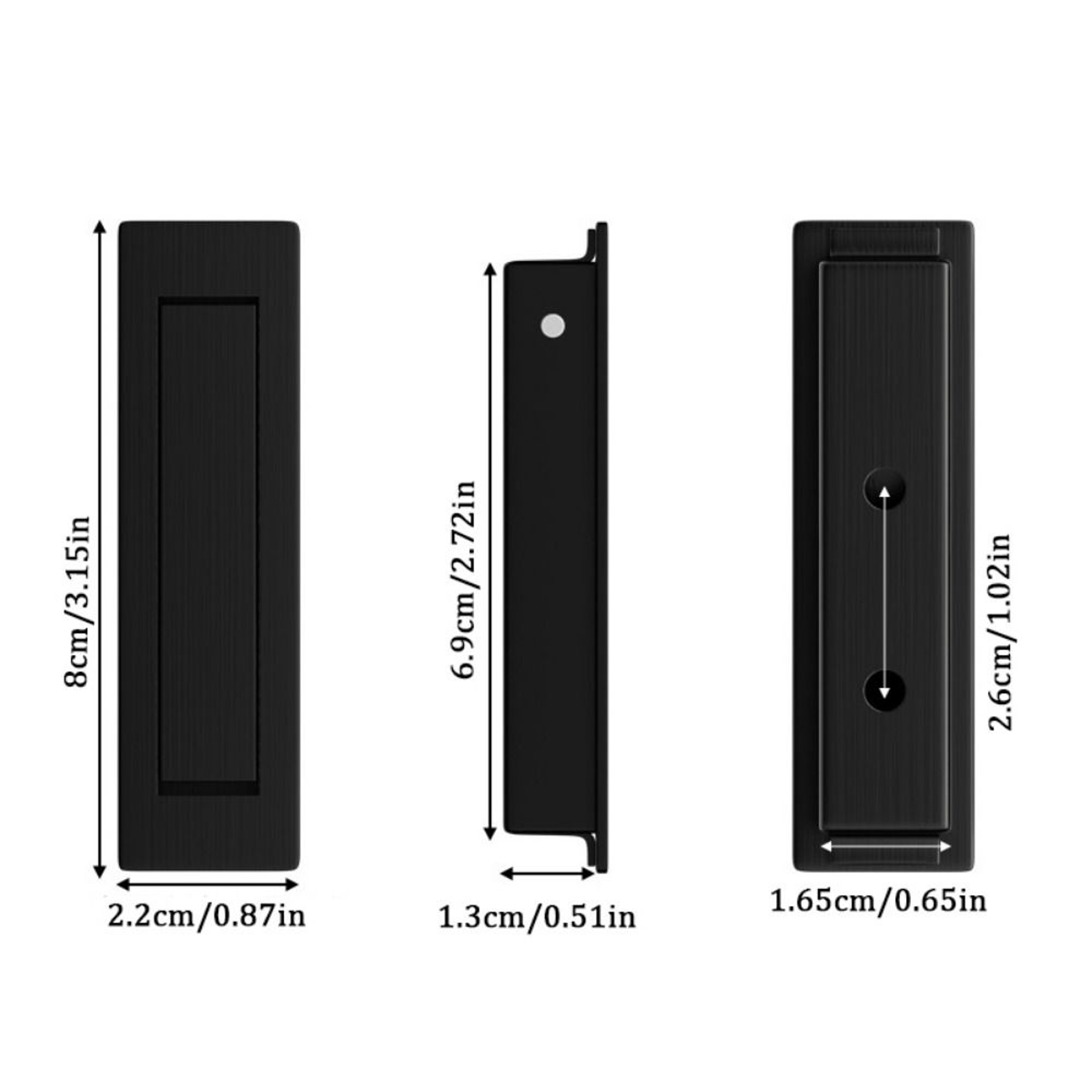 Durable Stainless Steel Cabinet Pulls Hidden Concealed Drawer Handles For Modern Interiors 5