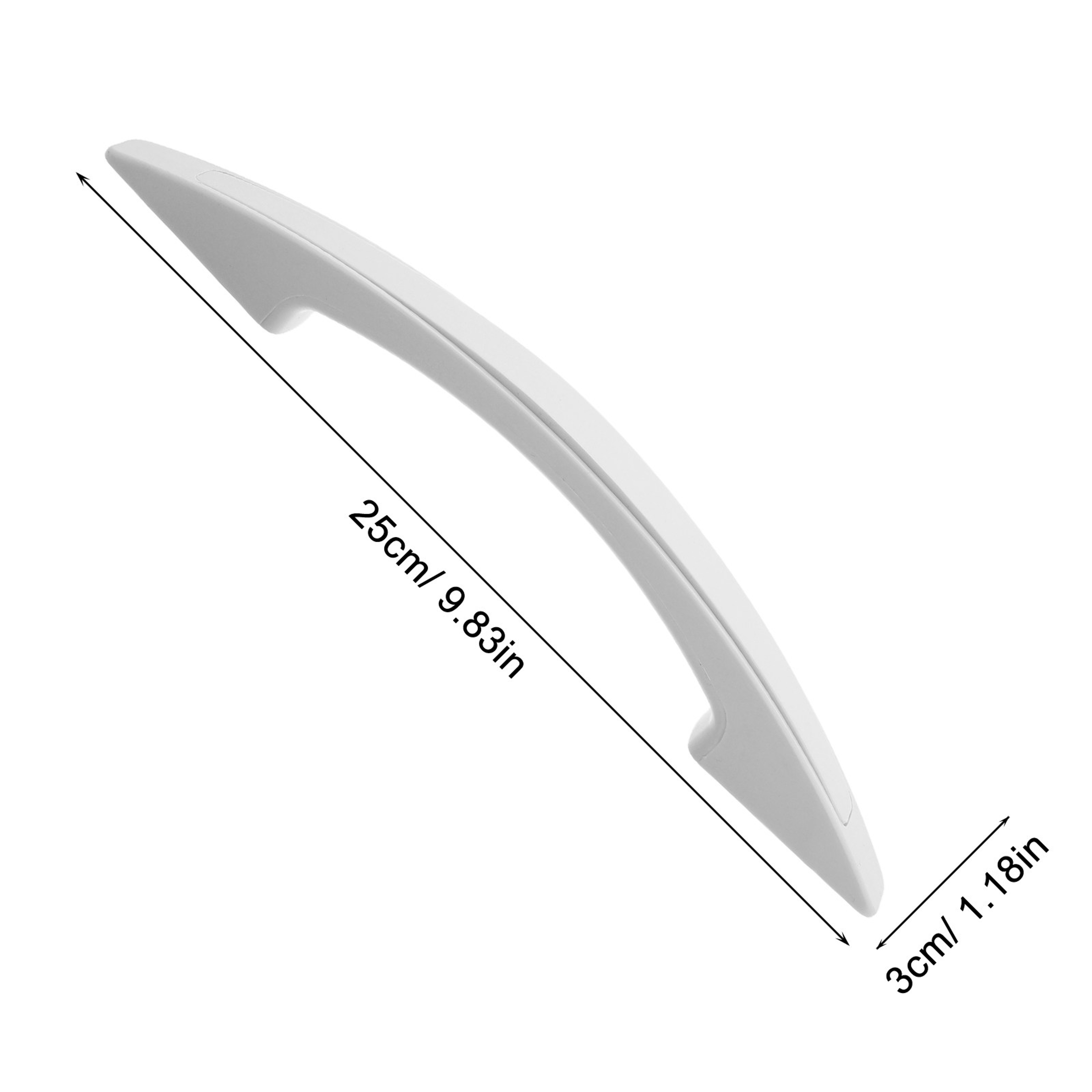 Heavy Duty Freezer Door Handle Replacement for Refrigerator Cabinet Durable Pull Grip Hardware – view 2
